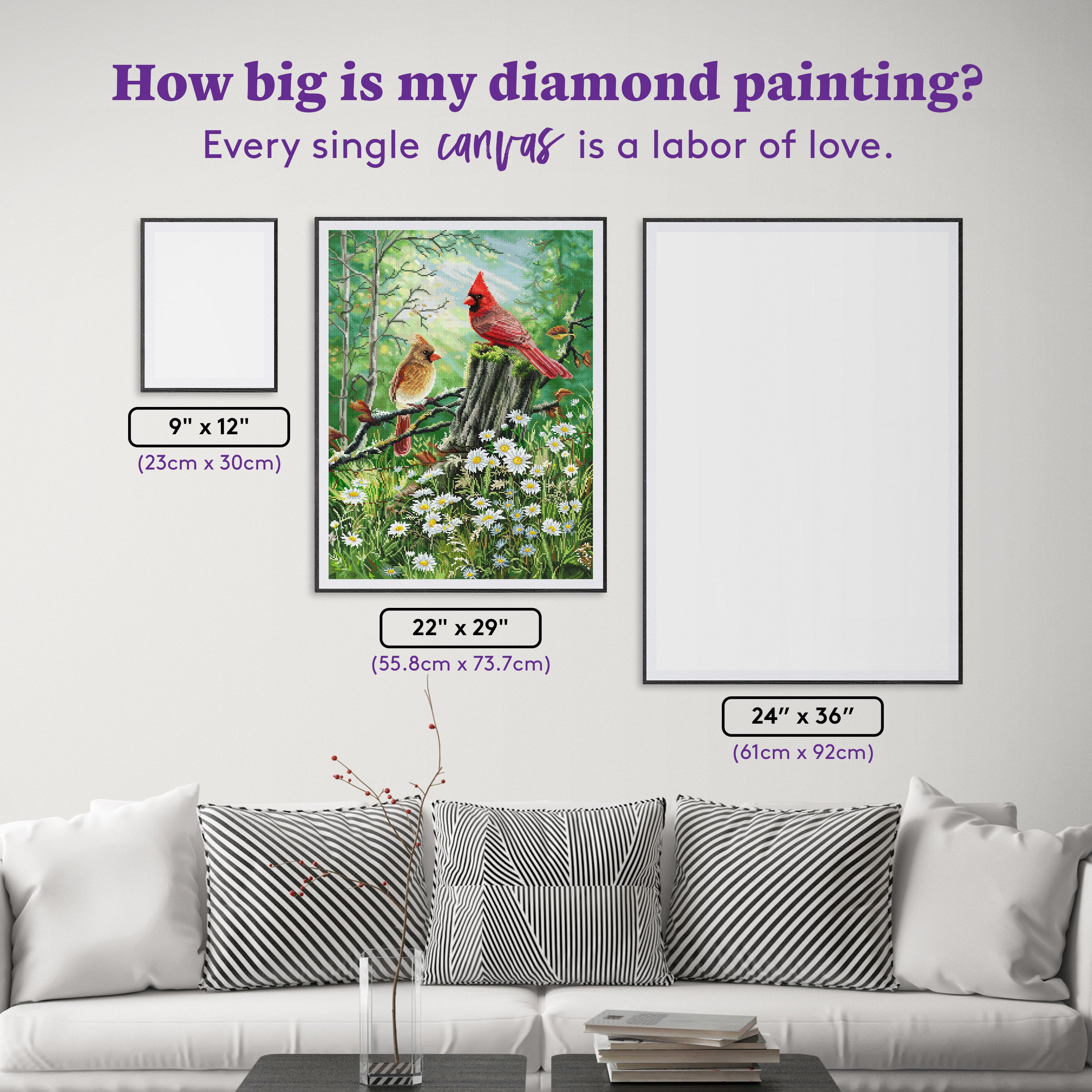 Golden Light Diamond Art Kit | Diamond Art Club