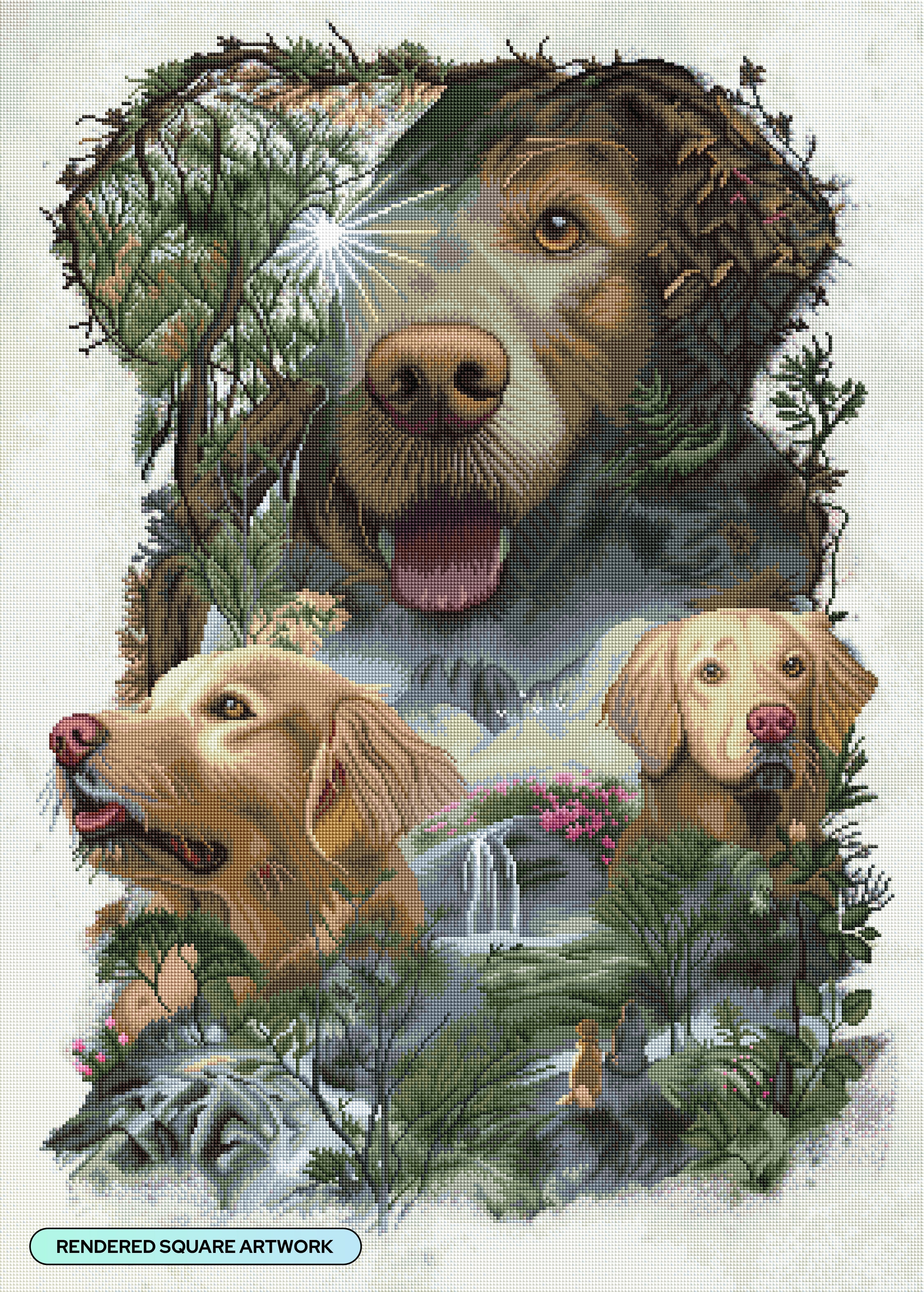 Golden Retriever – Diamond Art Club