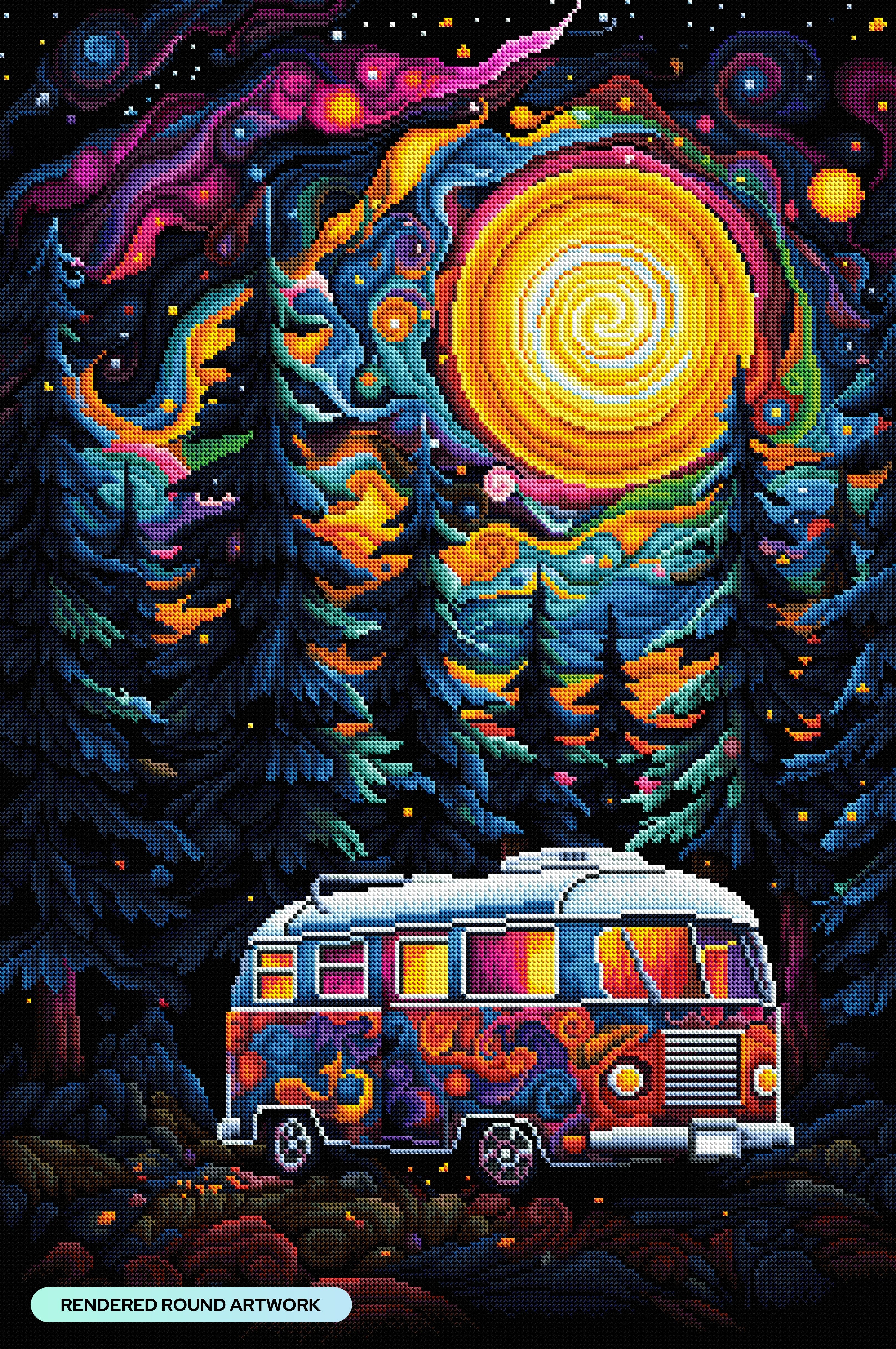 Gone Camping Diamond Painting Kit – Diamond Art Club