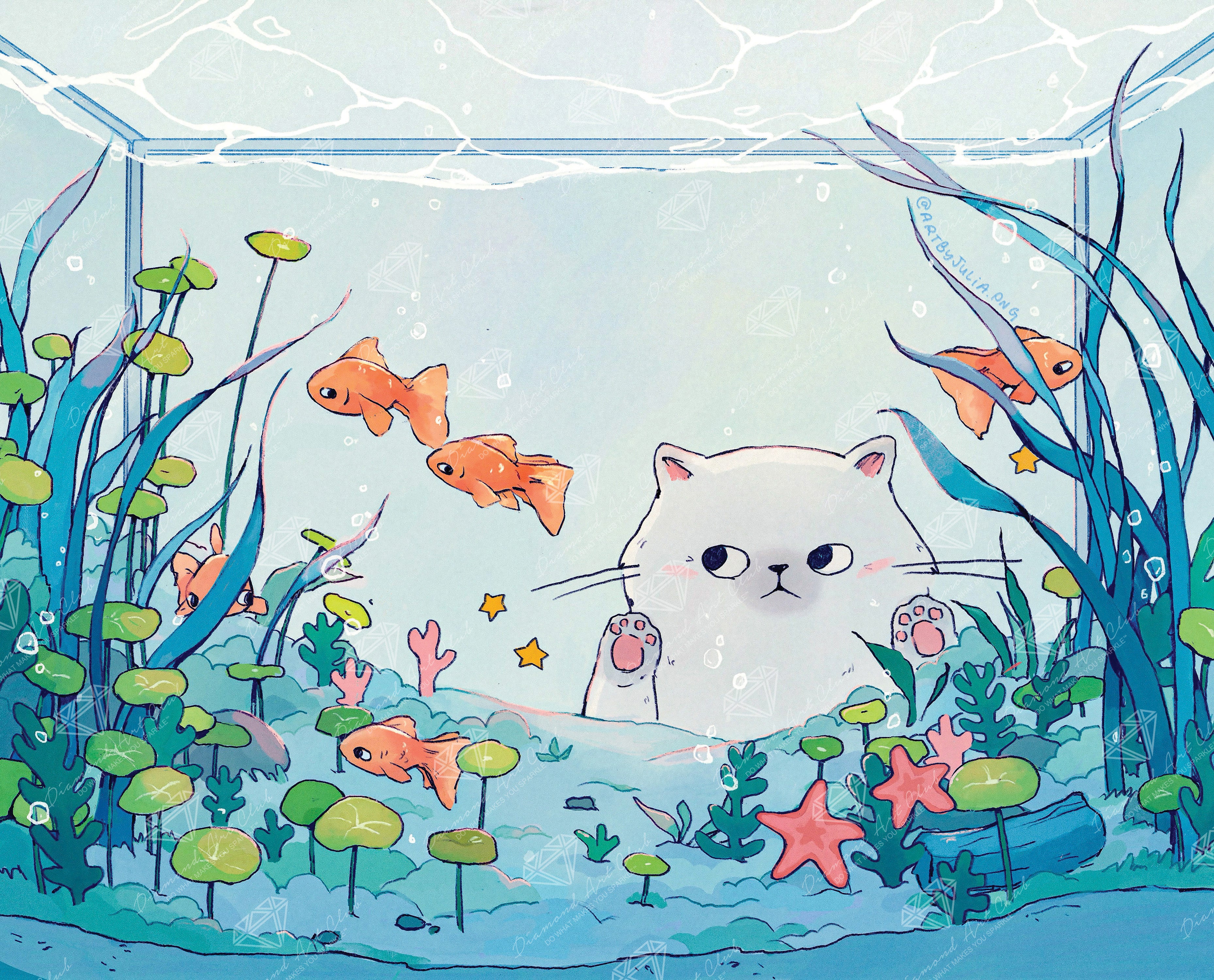 Gone Fishing – Diamond Art Club