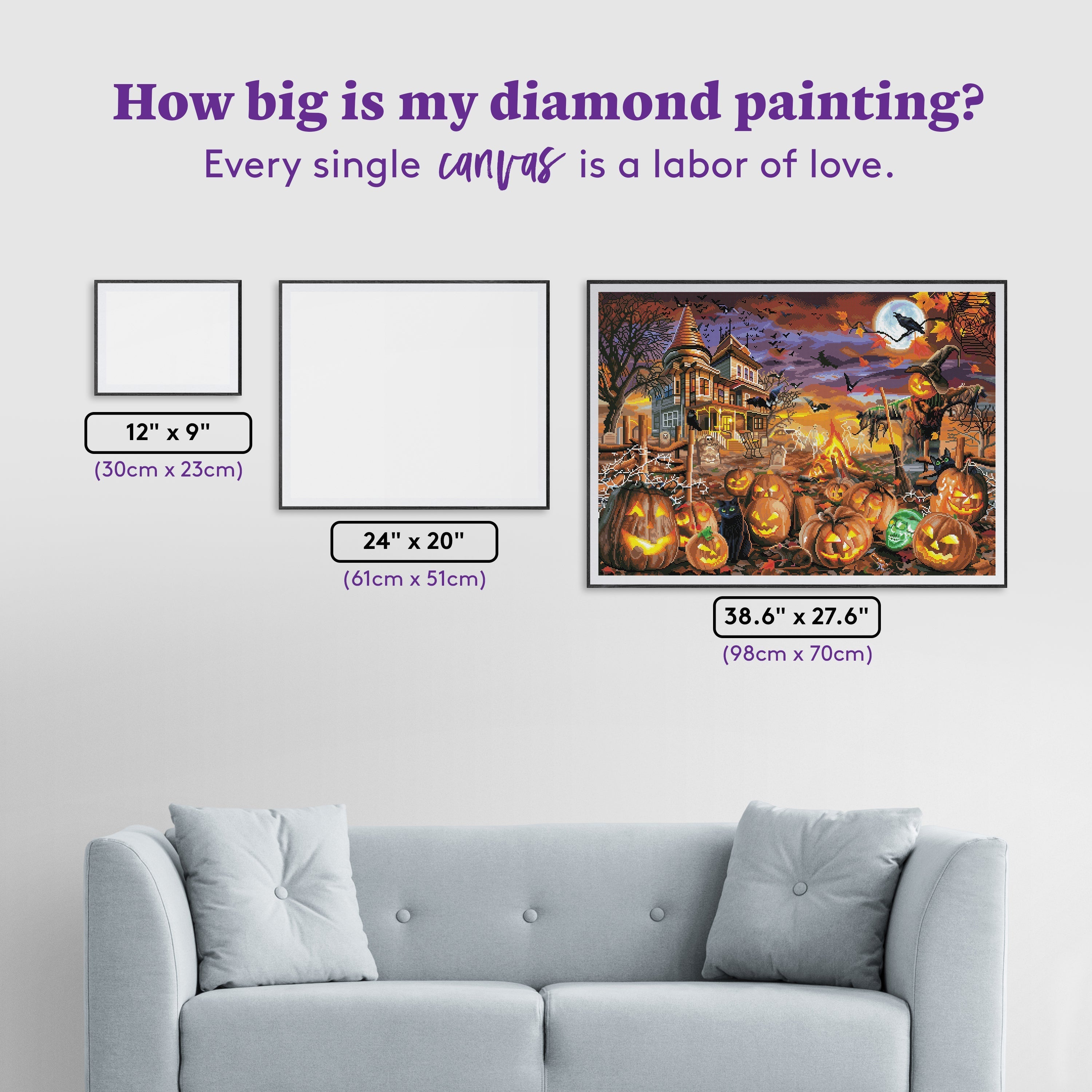 Halloween Spooky Pumpkins – Diamond Art Club