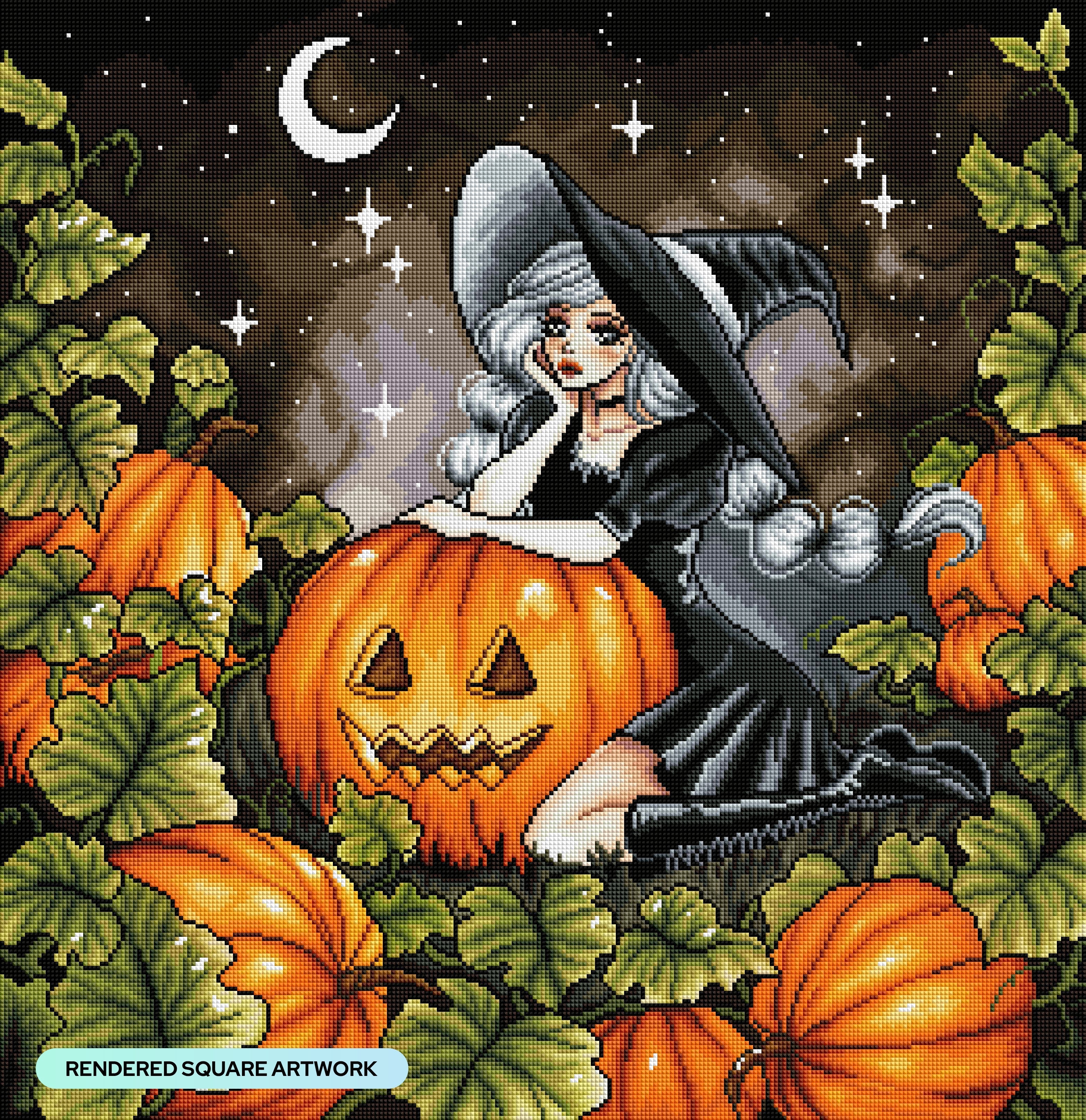 Halloween Witch – Diamond Art Club