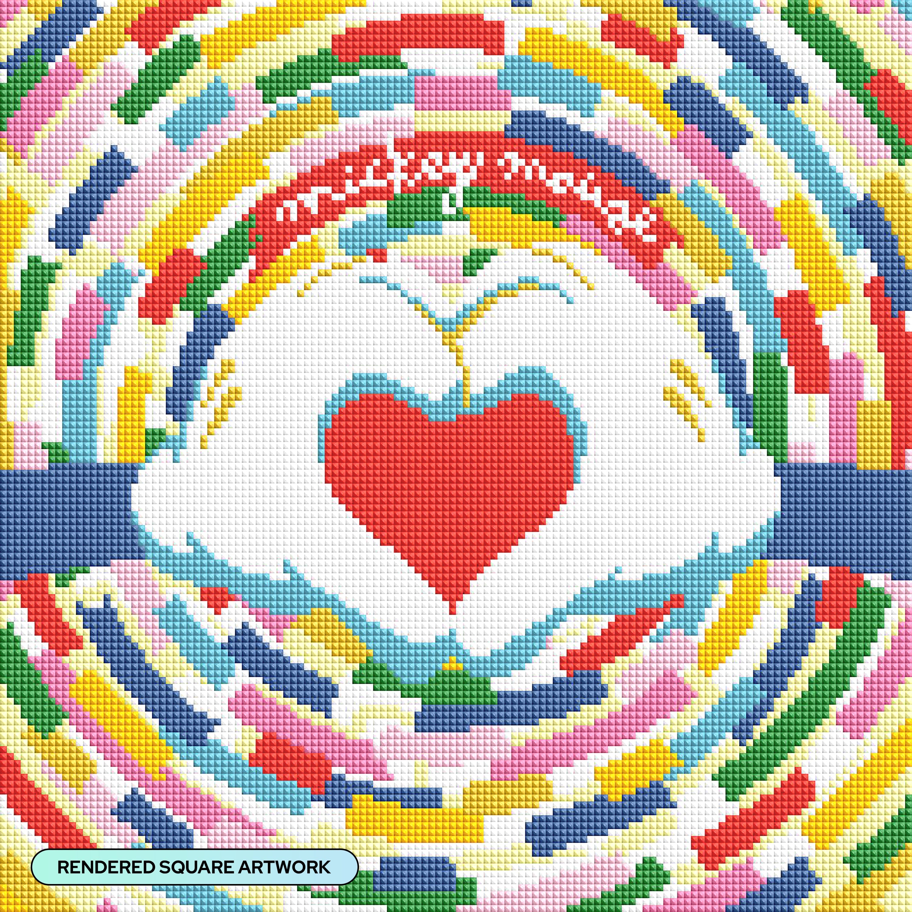 Hands to Heart Diamond Painting Kit – Diamond Art Club
