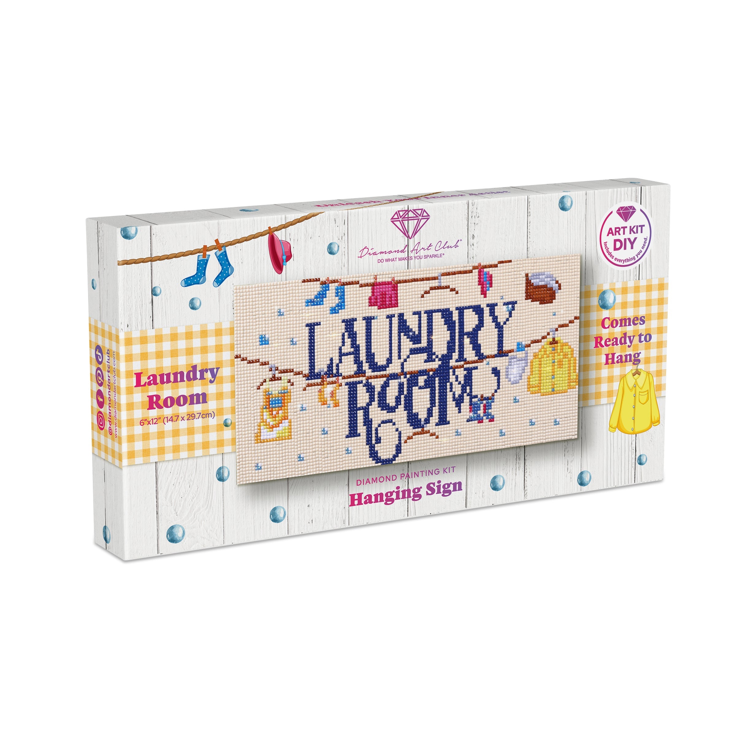 Hanging Sign - Laundry Room – Diamond Art Club