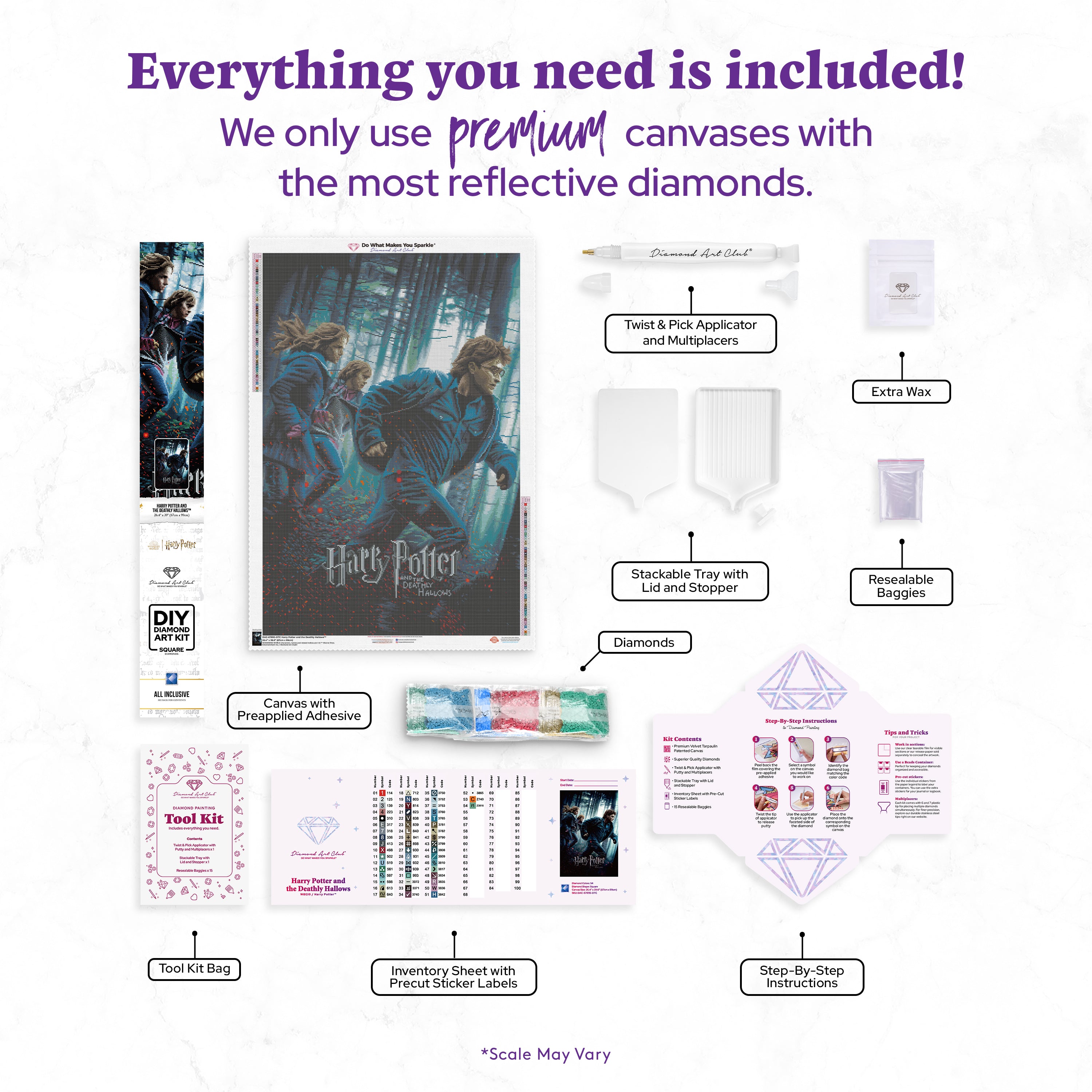 Harry Potter and the Deathly Hallows – Diamond Art Club