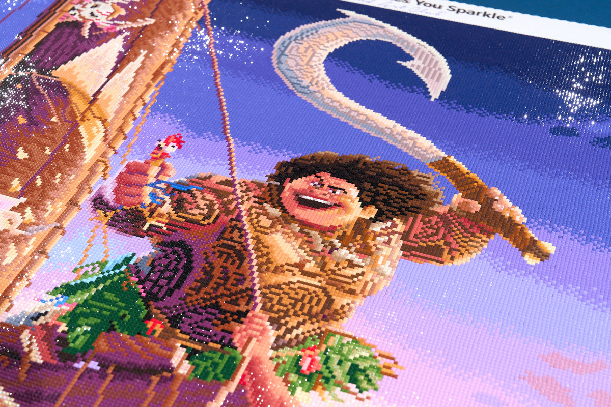 Diamond Painting Hear the Ocean's Call 25.6" x 30.7" (65cm x 77.9cm) / Square with 99 Colors including 3 ABs and 2 Fairy Dust Diamonds / 81,693