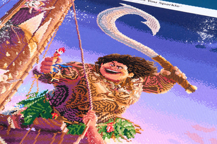 Diamond Painting Hear the Ocean's Call 25.6" x 30.7" (65cm x 77.9cm) / Square with 99 Colors including 3 ABs and 2 Fairy Dust Diamonds / 81,693