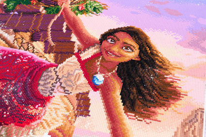 Diamond Painting Hear the Ocean's Call 25.6" x 30.7" (65cm x 77.9cm) / Square with 99 Colors including 3 ABs and 2 Fairy Dust Diamonds / 81,693