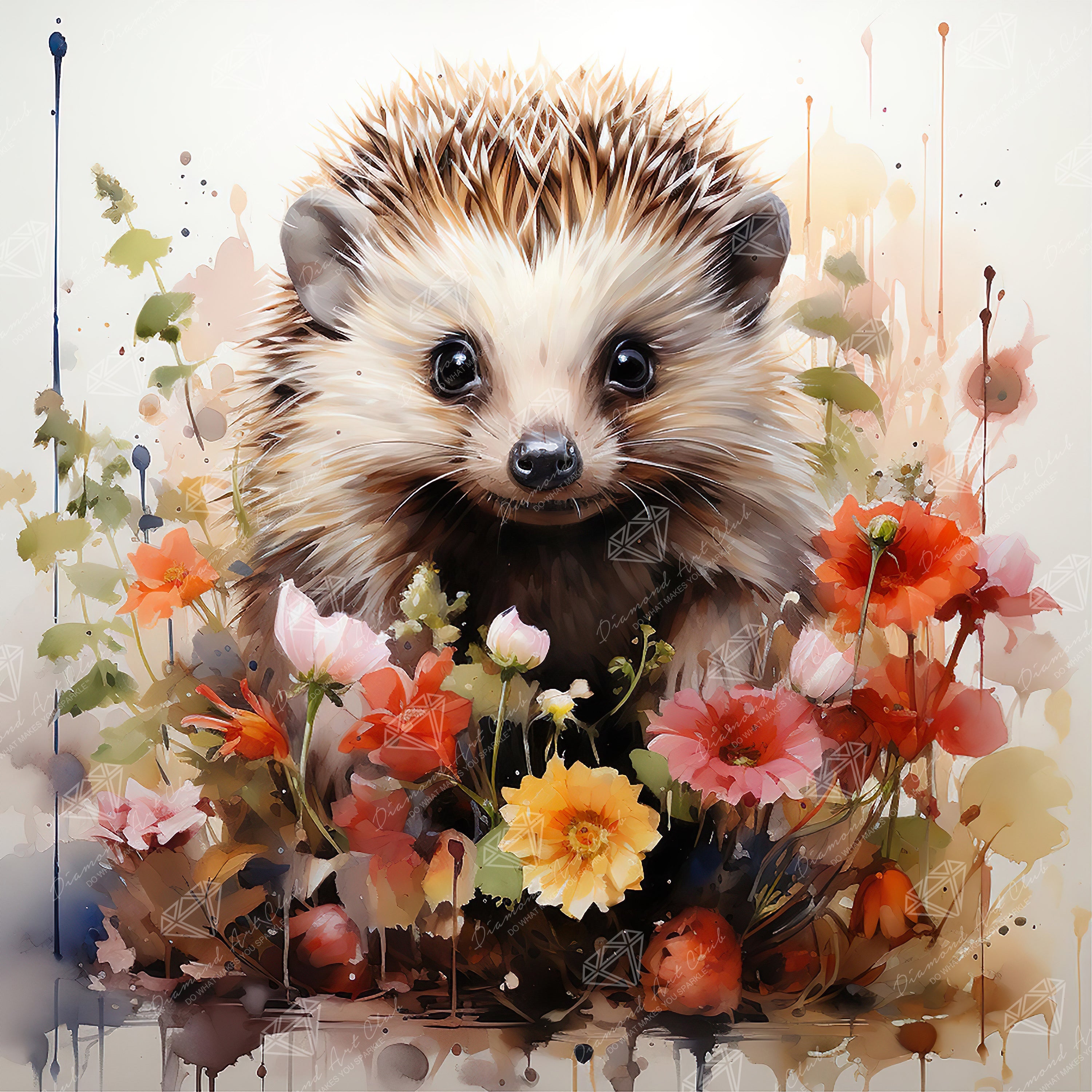 Hedgehog – Diamond Art Club