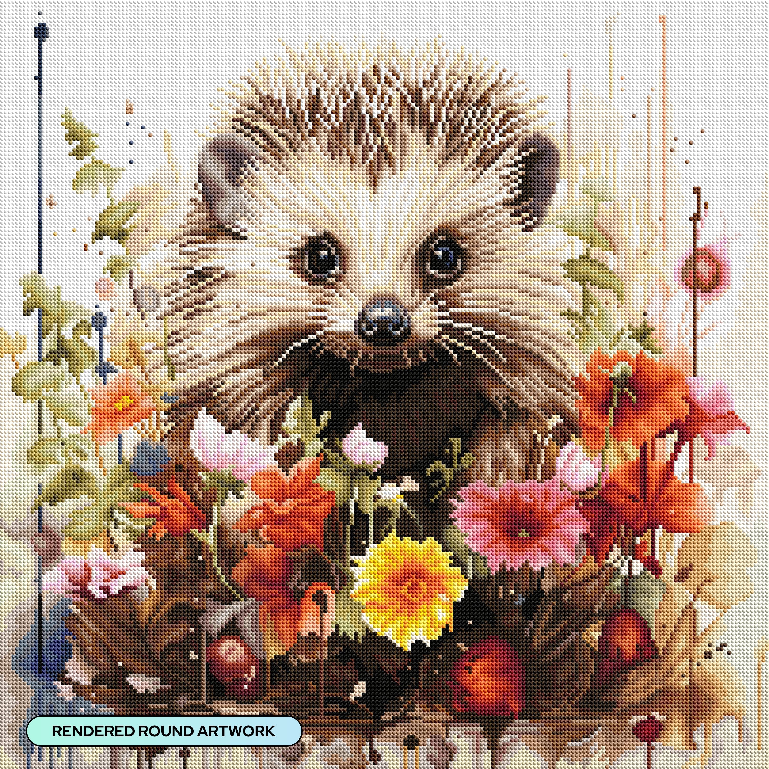 Hedgehog – Diamond Art Club