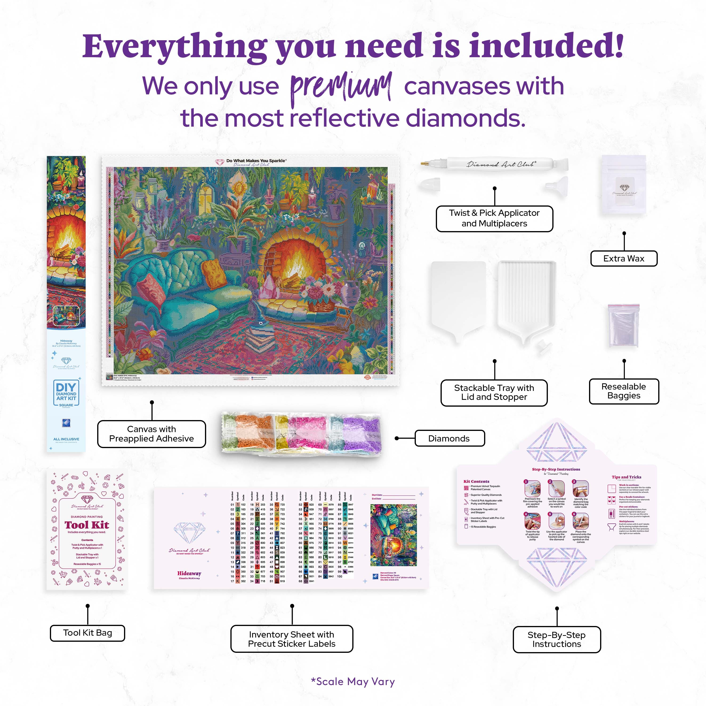 Hideaway – Diamond Art Club