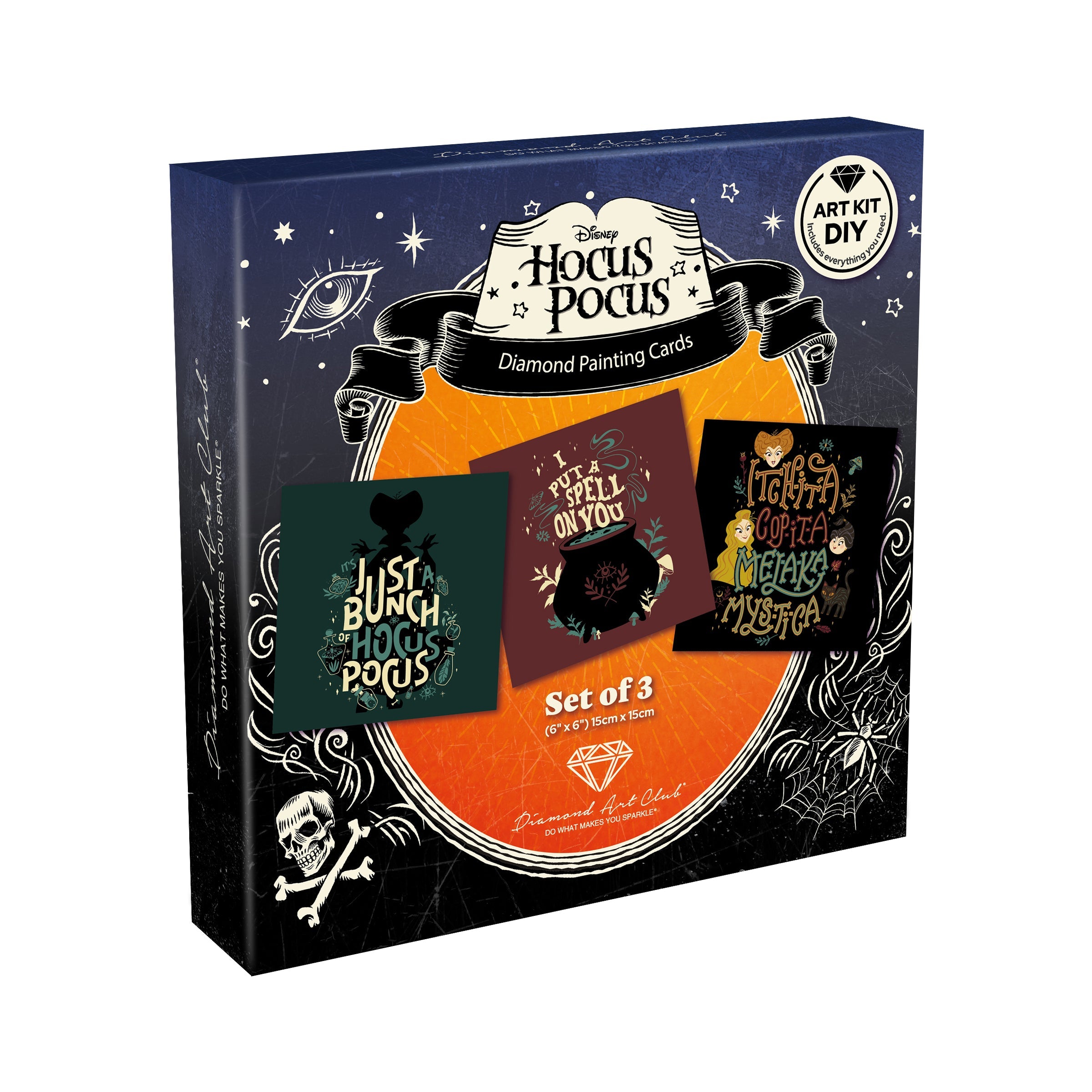 Hocus Pocus™ DIY Cards (Set of 3) – Diamond Art Club