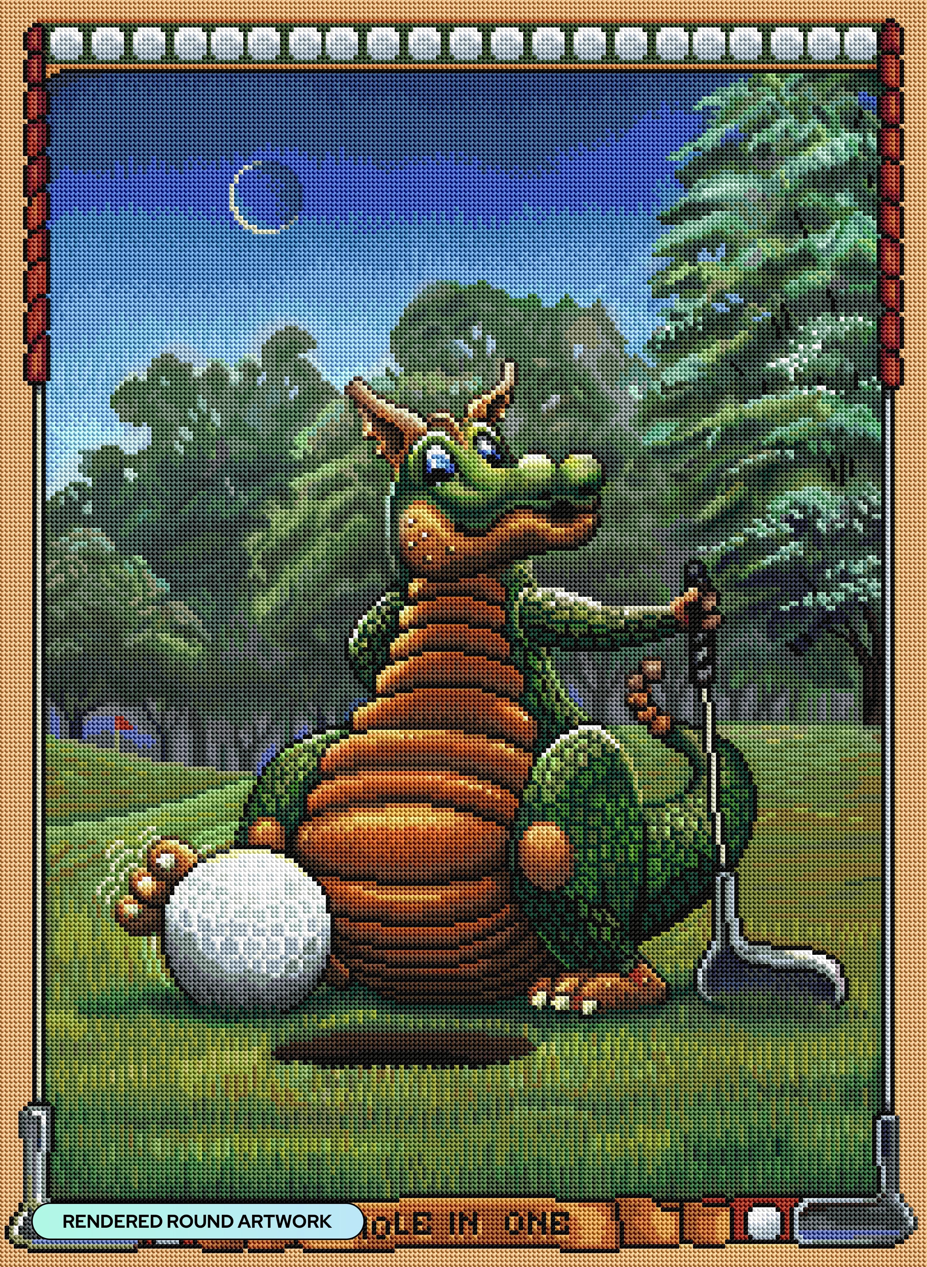 Hole in One – Diamond Art Club