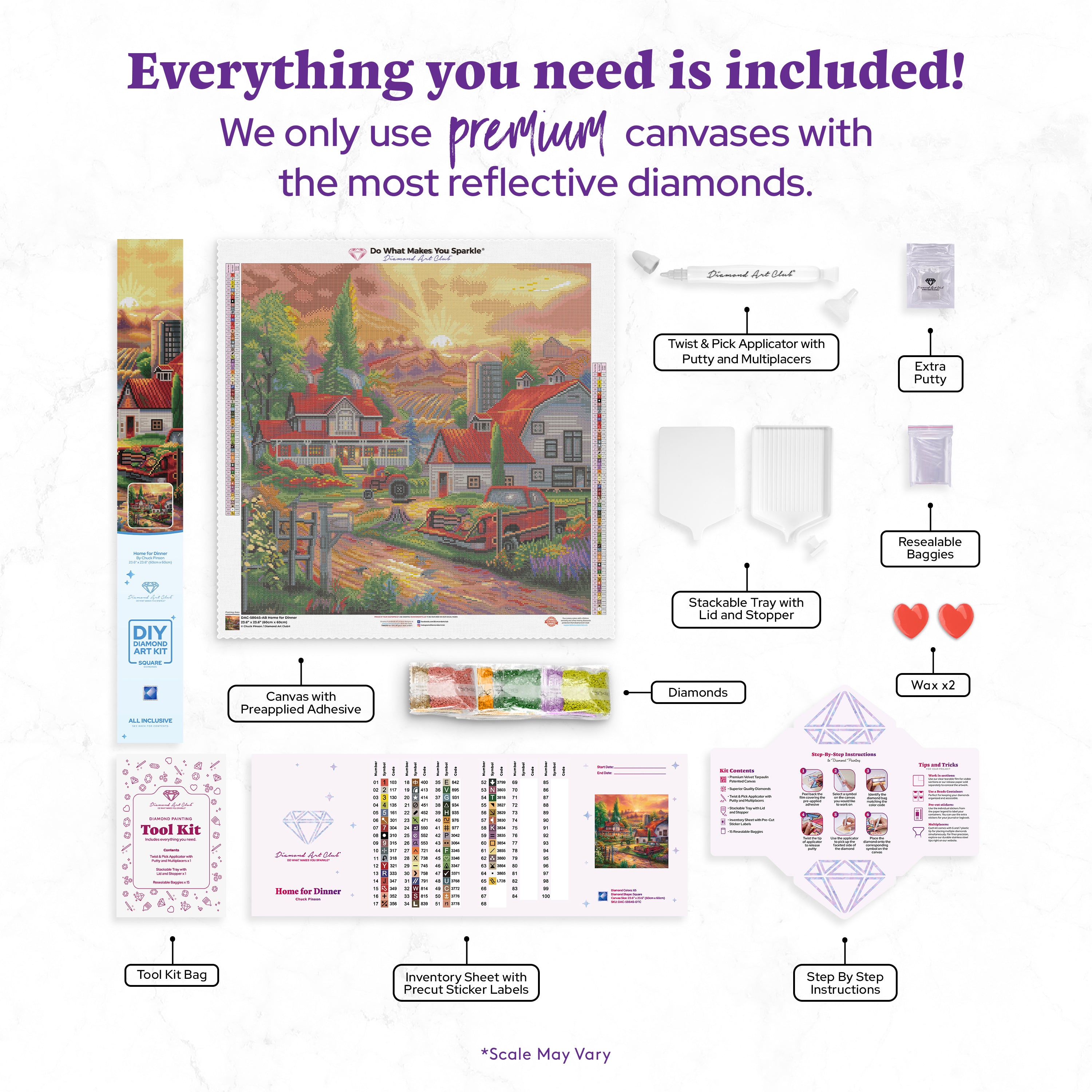 Home for Dinner – Diamond Art Club