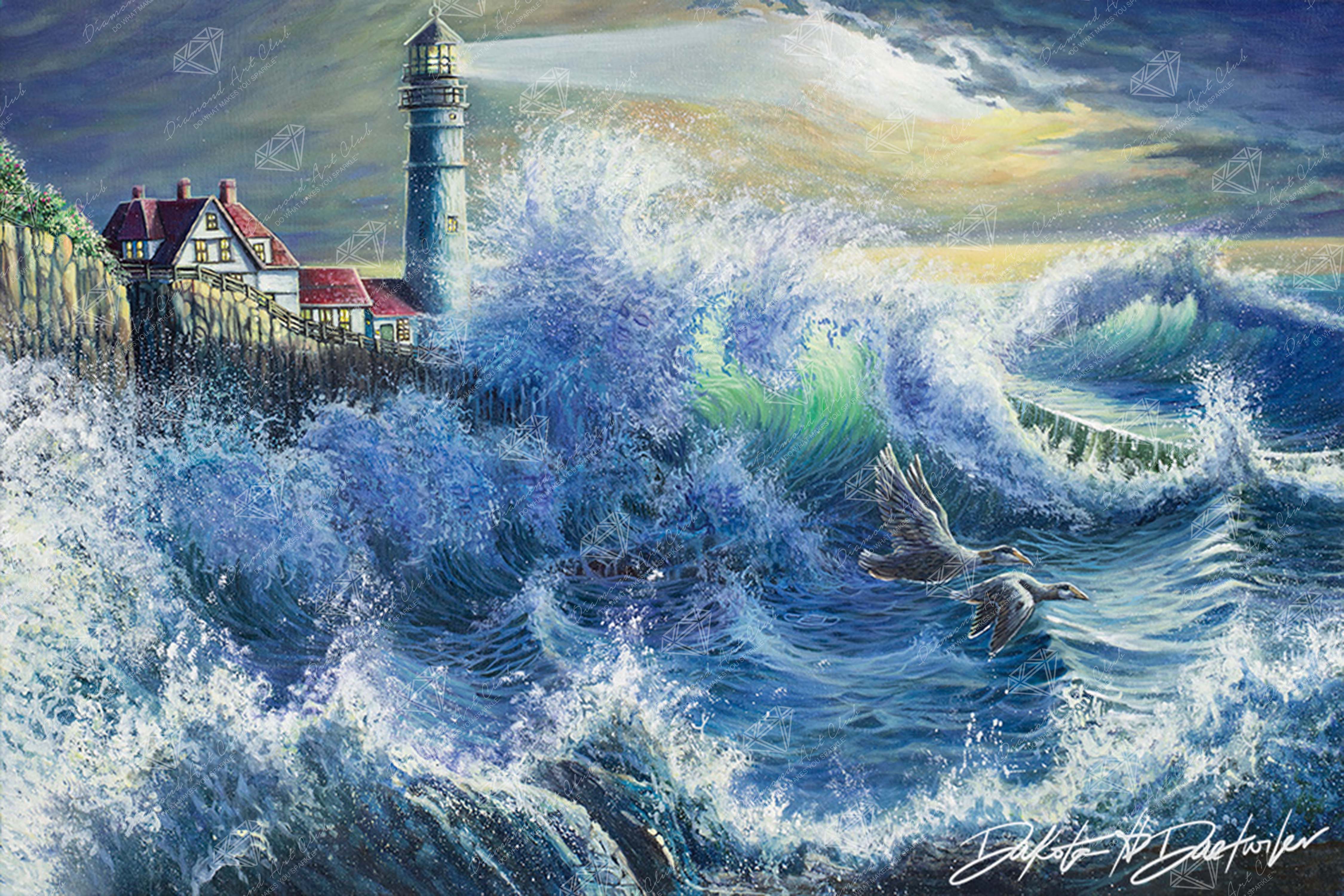 A Beautiful Morning in Aspen Diamond Painting Kit – Diamond Art Club