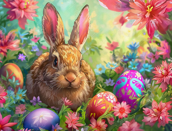 Hoppy Spring Bunny – Diamond Art Club