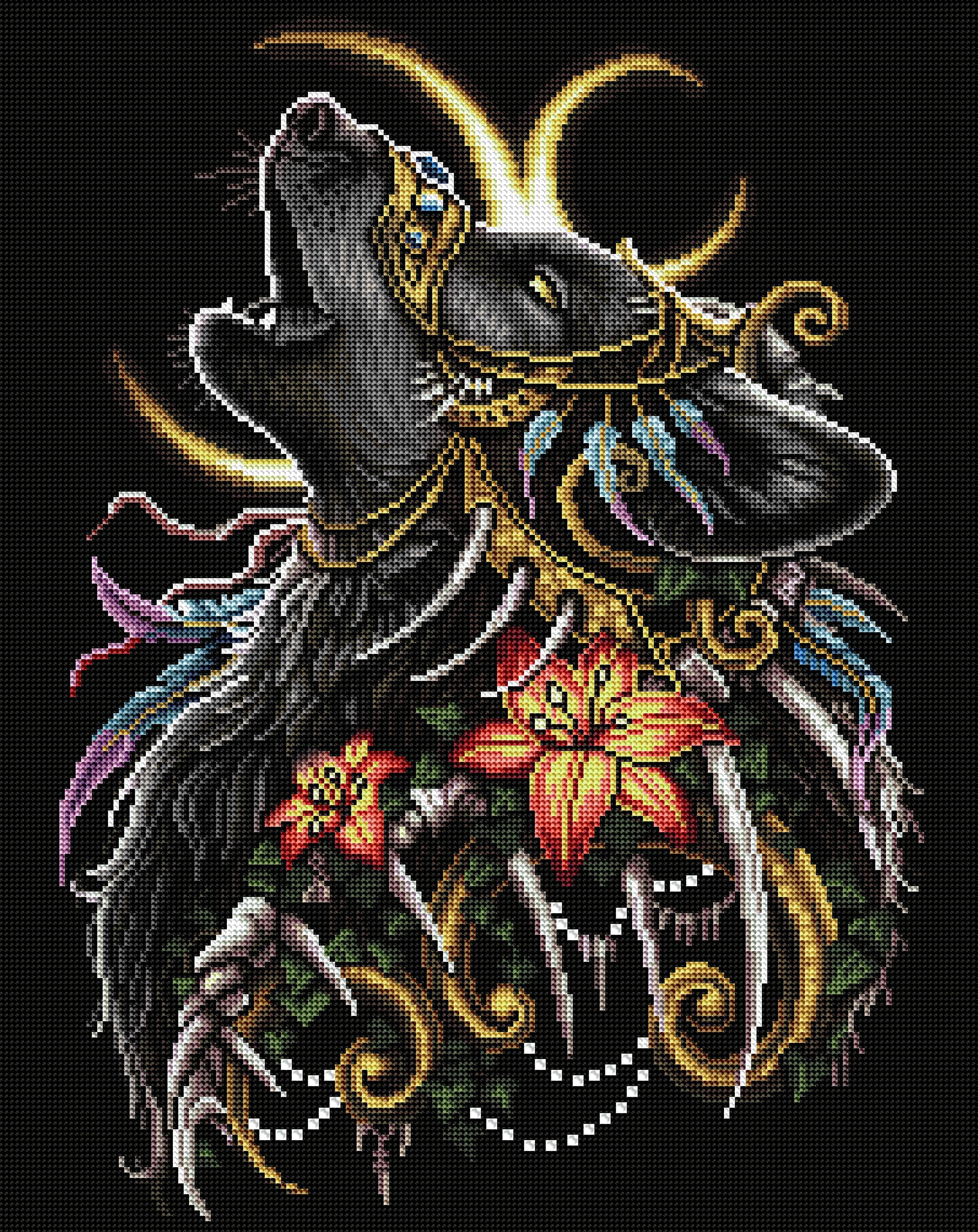 Howling Wolf – Diamond Art Club