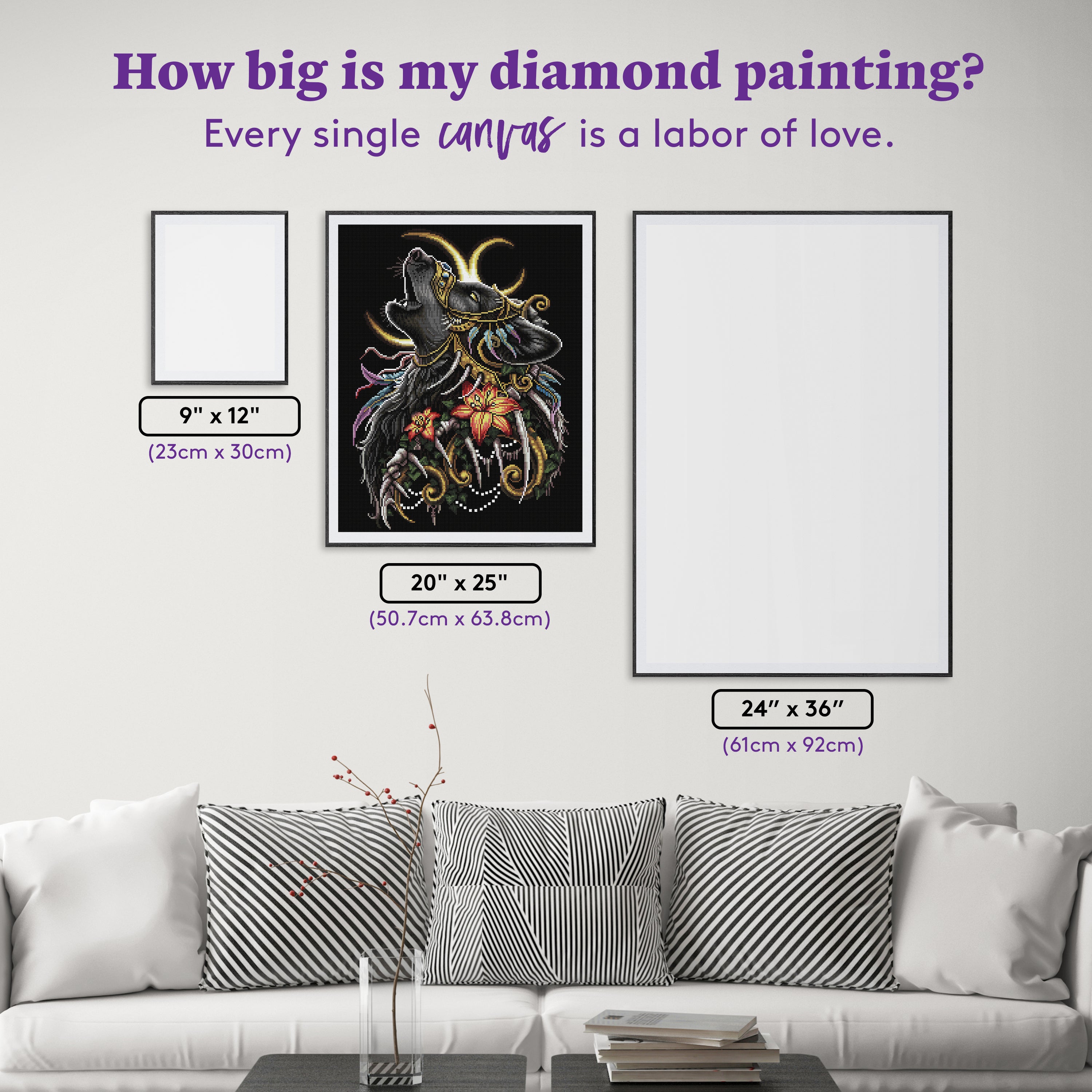 Howling Wolf – Diamond Art Club