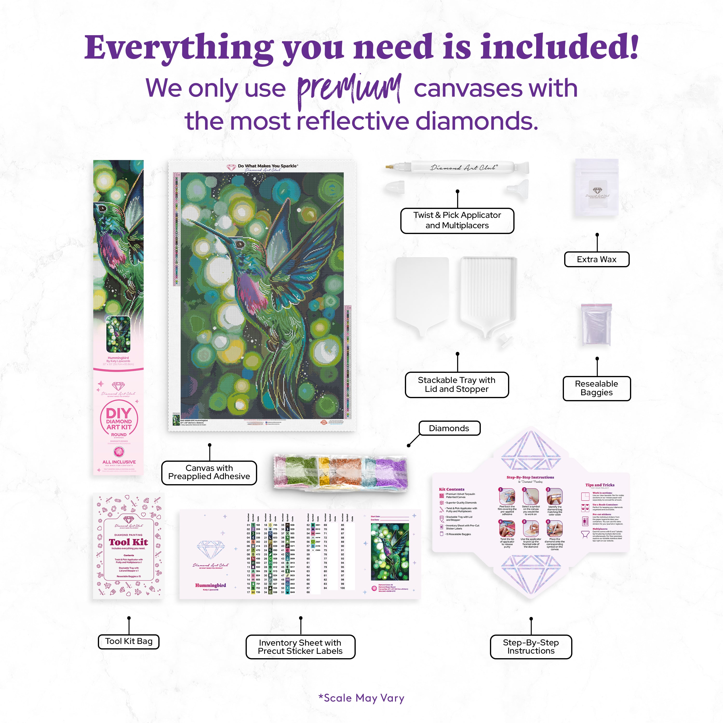 Hummingbird – Diamond Art Club