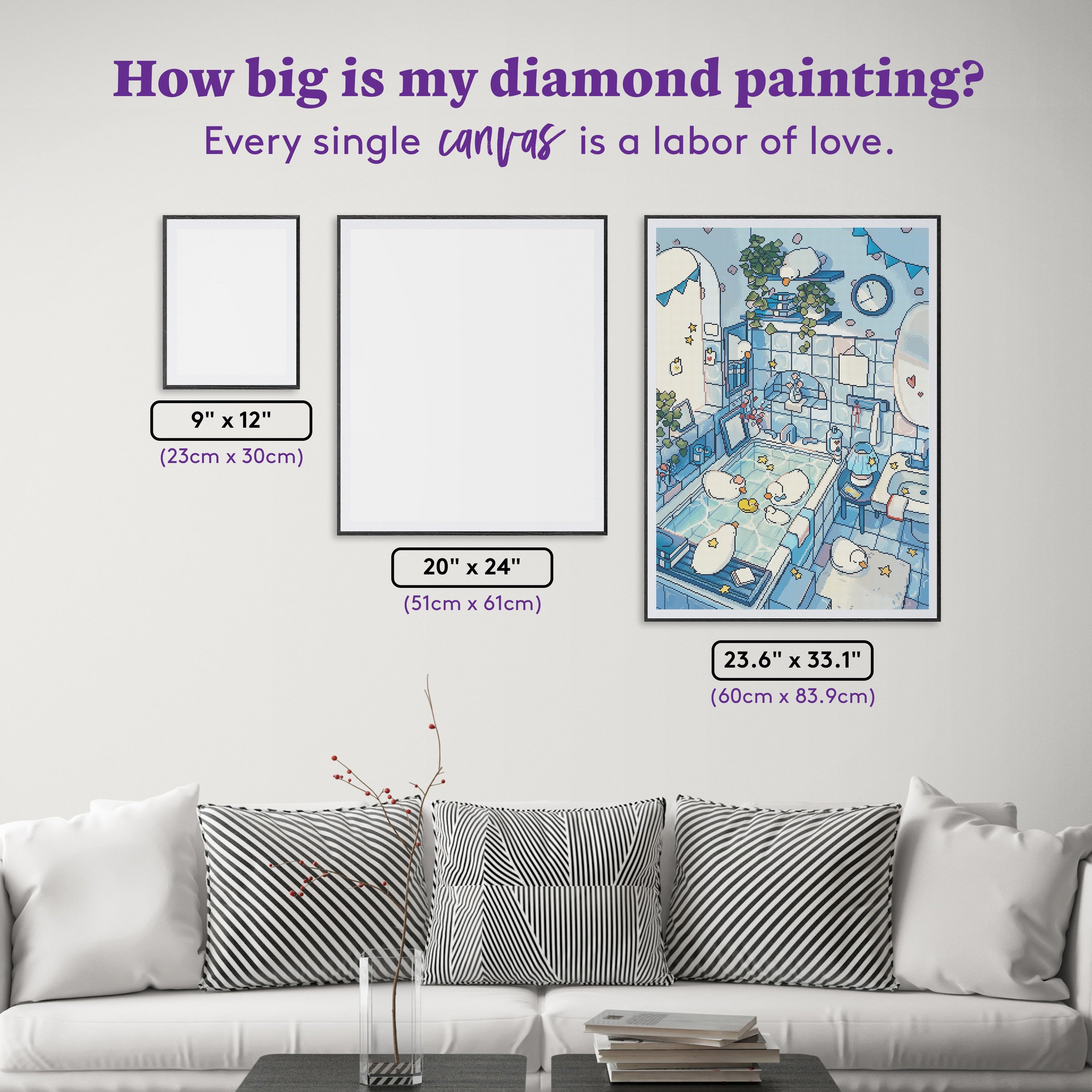 ダイヤモンドアートクラブ DAC *Imposter Duck* Imposter Duck Diamond Painting Kit – Diamond Art Club