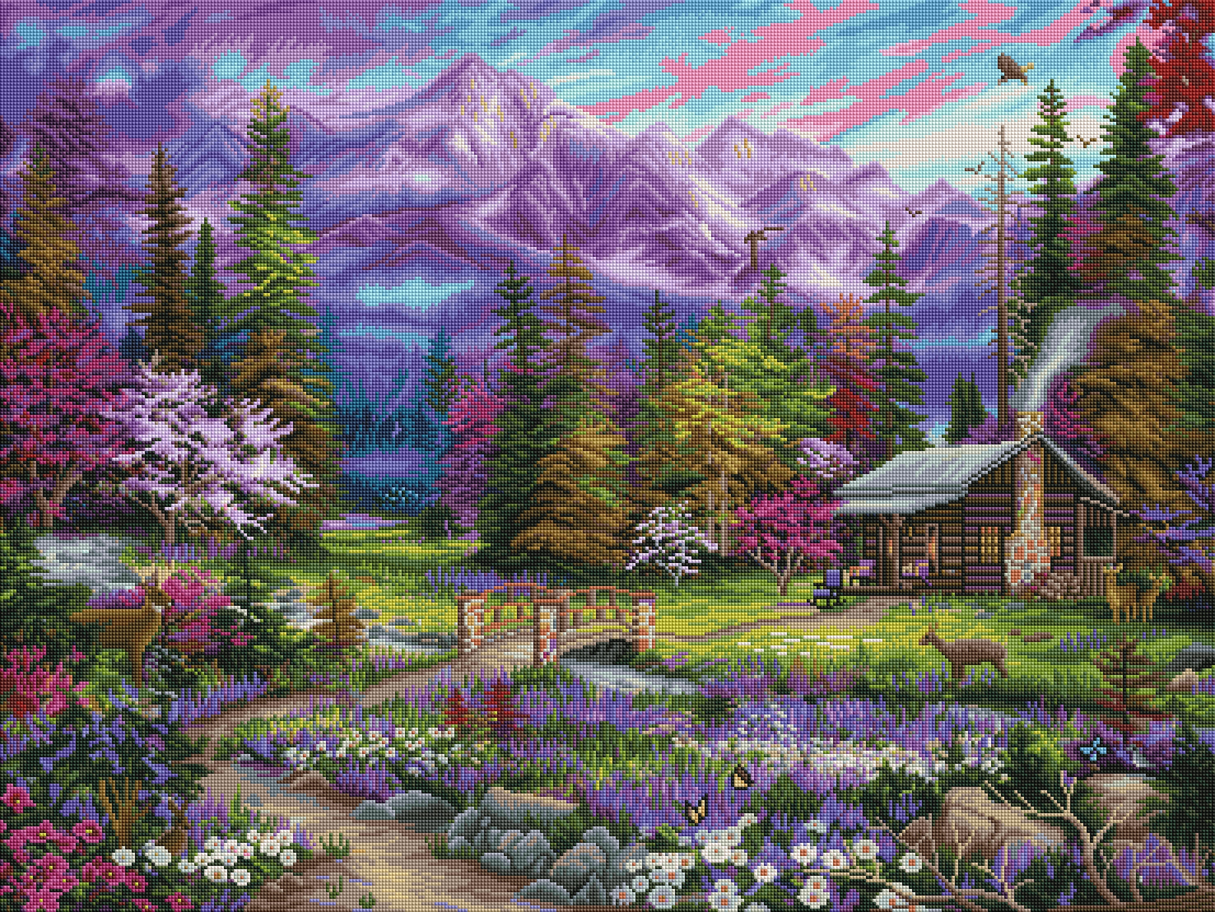 ダイヤモンドアートクラブInspirationof Spring Meadows inspiration-of-spring-meadows-
