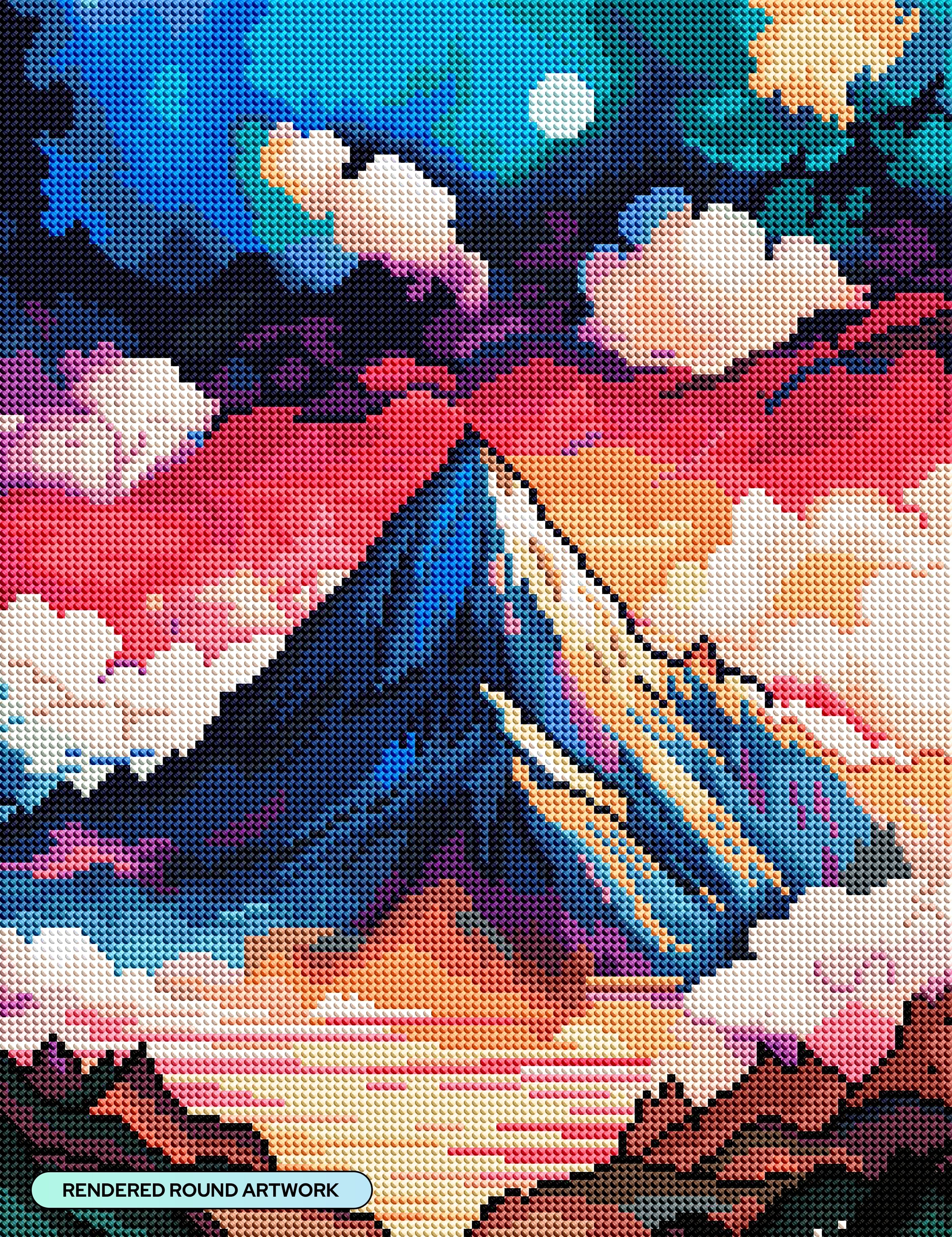 Inspiration Peak ダイヤモンドアートキット | Diamond Art Club
