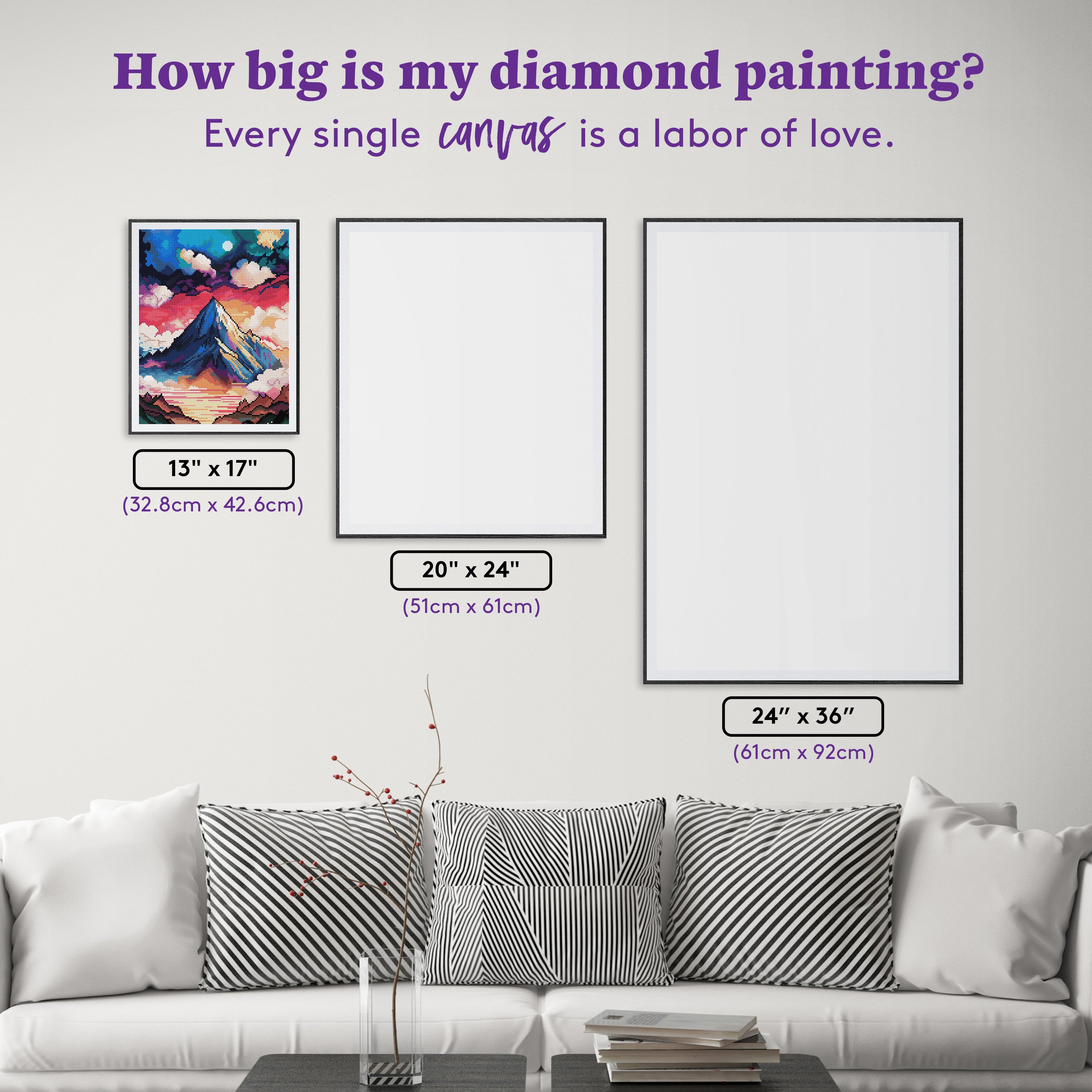 Inspiration Peak ダイヤモンドアートキット | Diamond Art Club