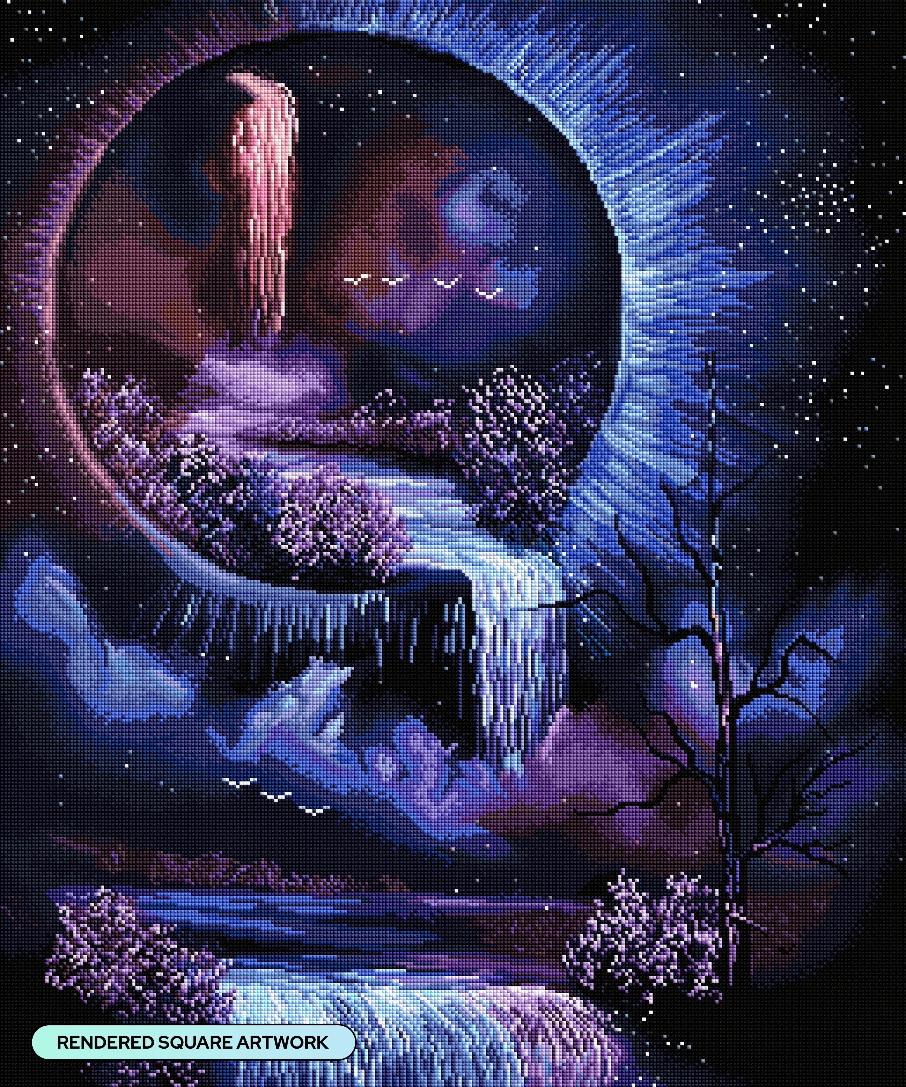 Interdimensional Waterfall – Diamond Art Club