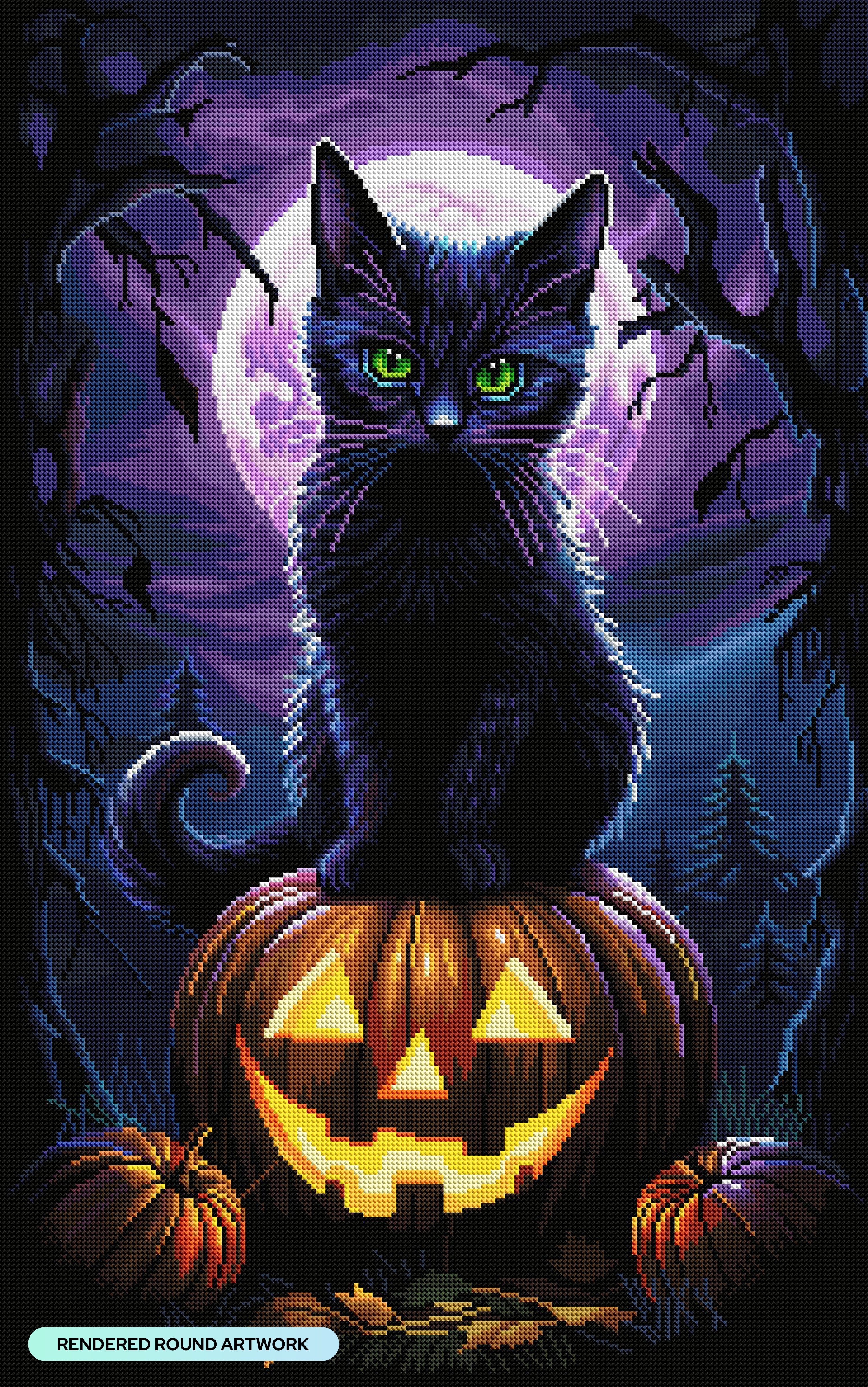 Jack and the Cat – Diamond Art Club