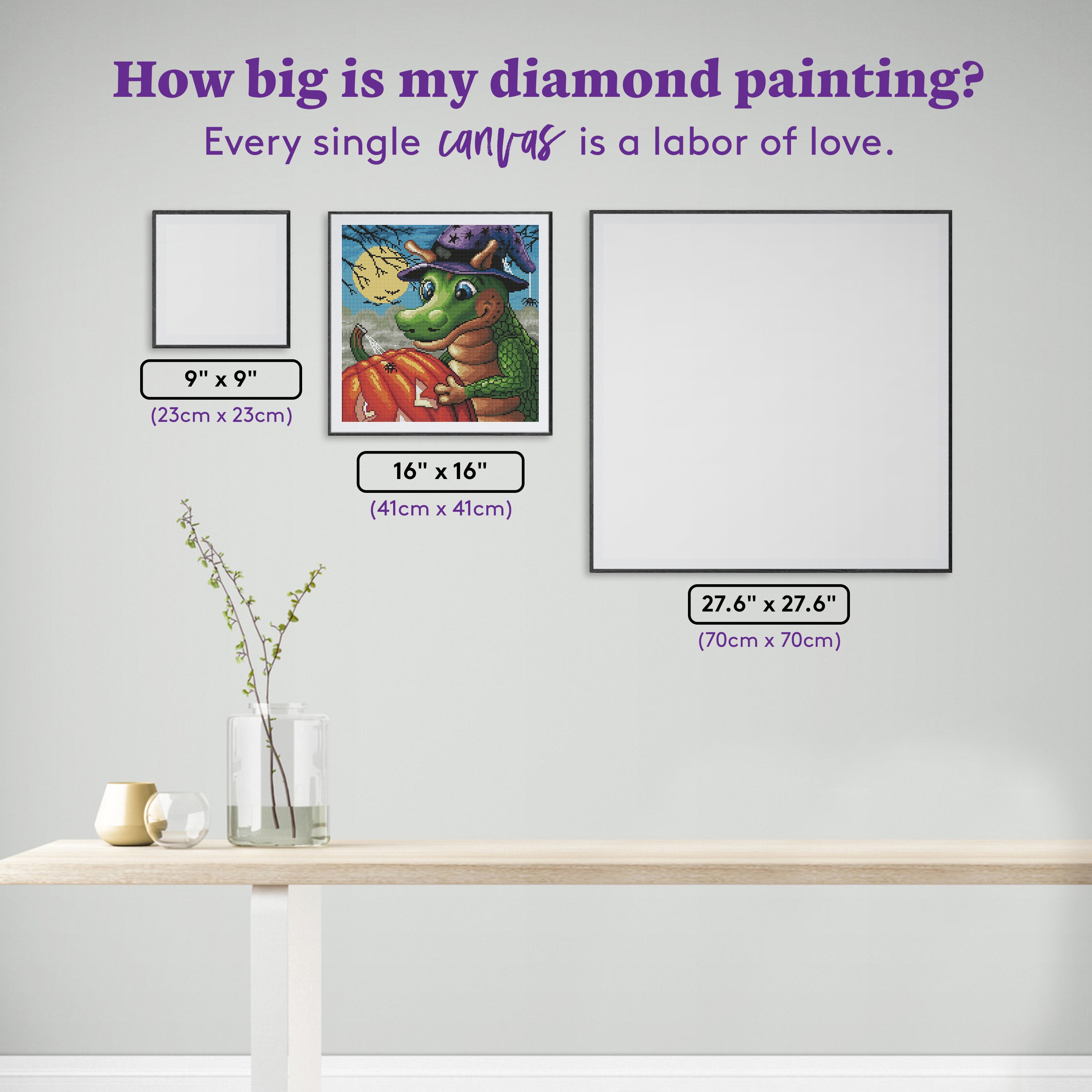 Jack O'Lantern Time – Diamond Art Club