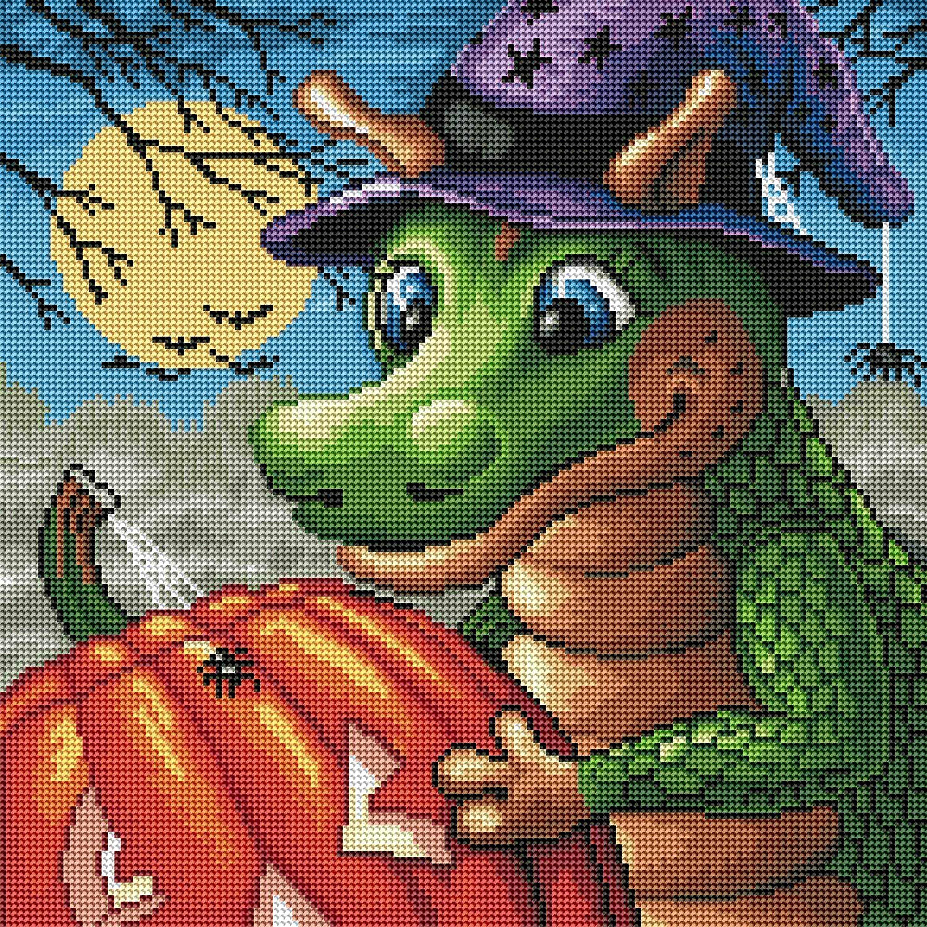 Jack O'Lantern Time – Diamond Art Club