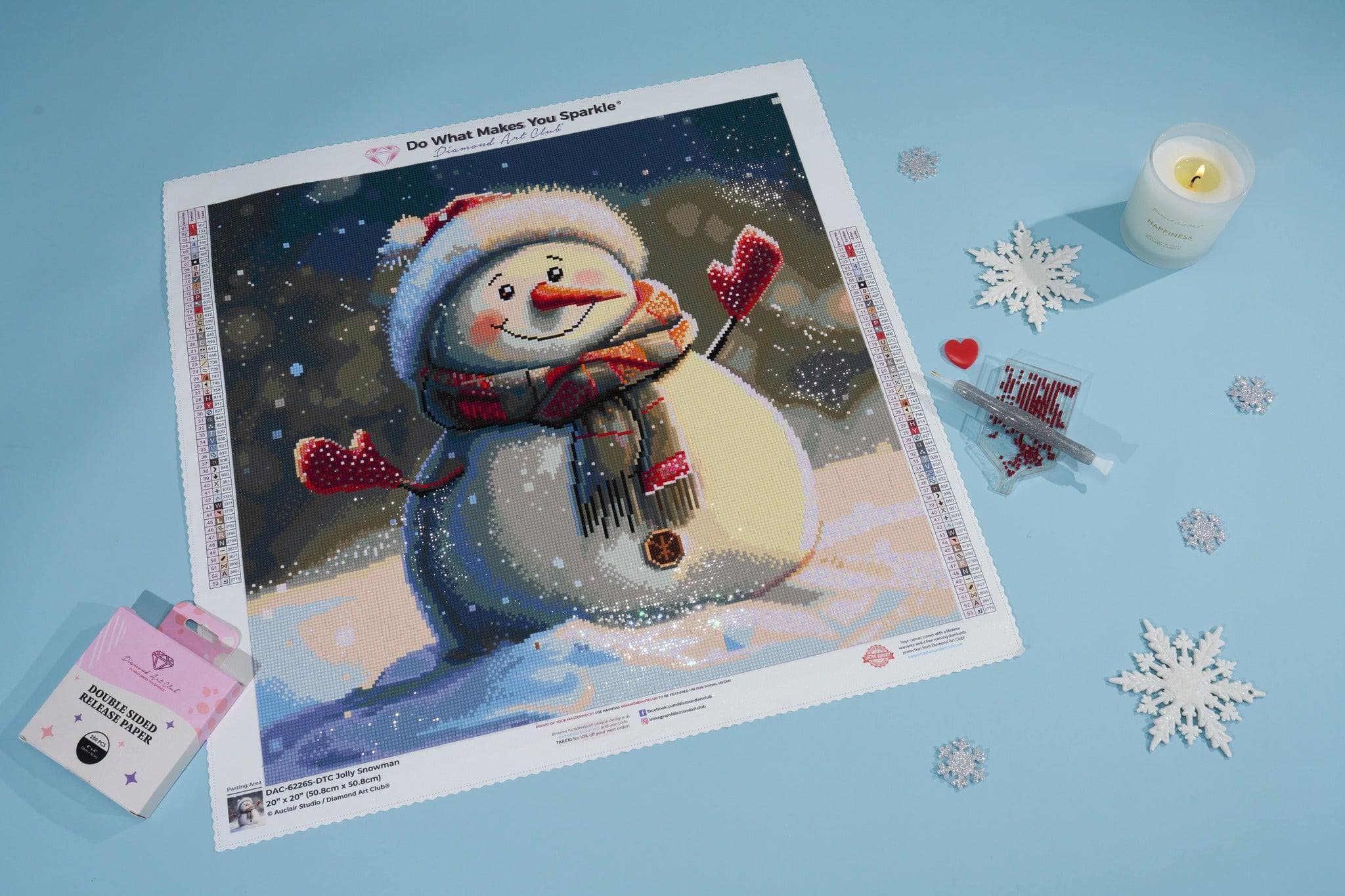 Jolly Snowman – Diamond Art Club