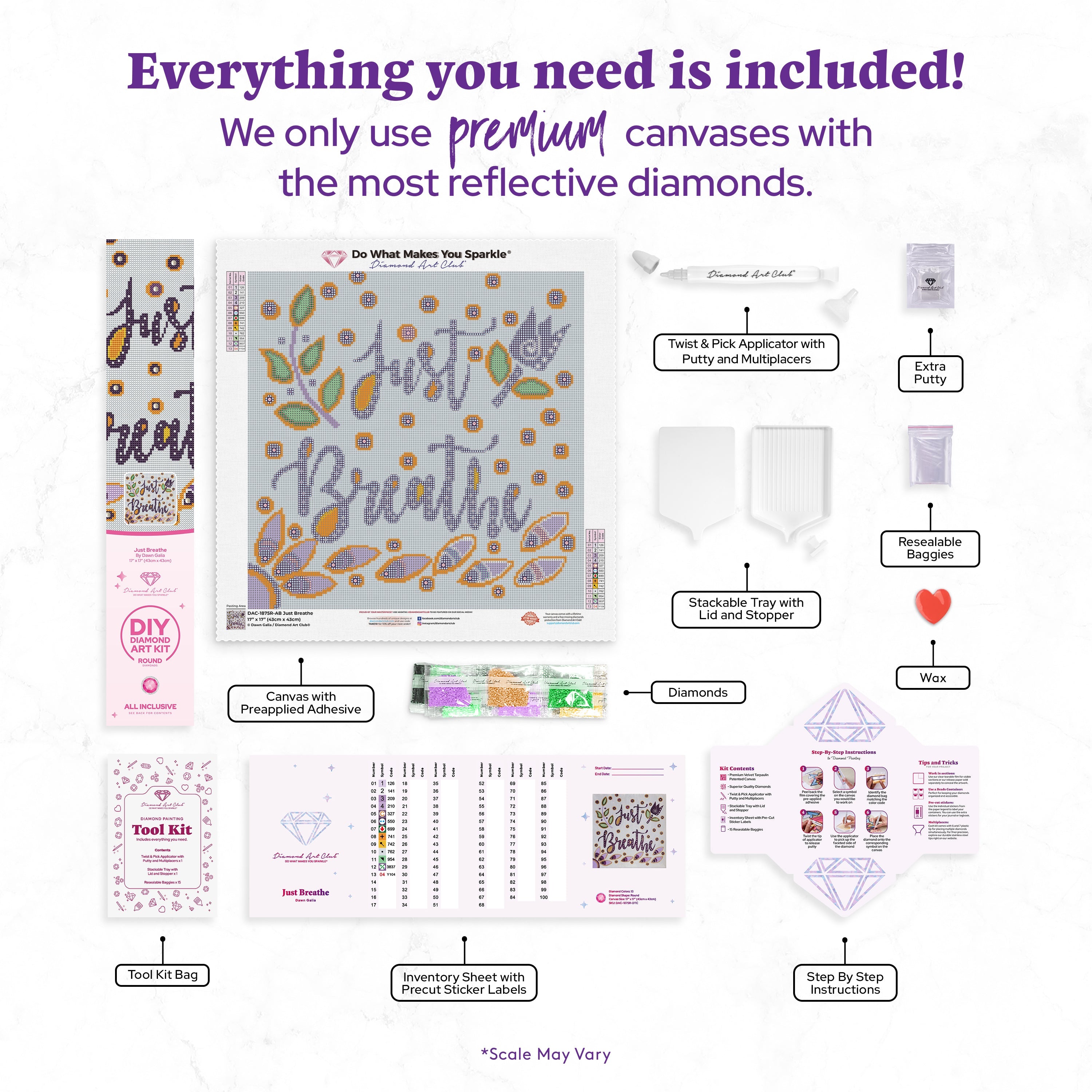 Just Breathe – Diamond Art Club