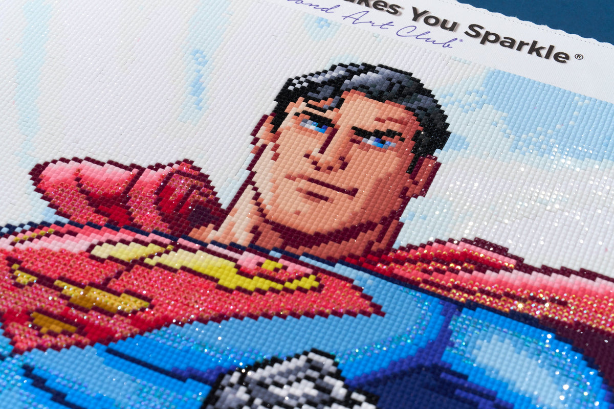 Diamond Painting Justice League of America™ 42.1" x 27.6" (107cm x 70cm) / Square With 66 Colors Including 4 ABs / 117,448