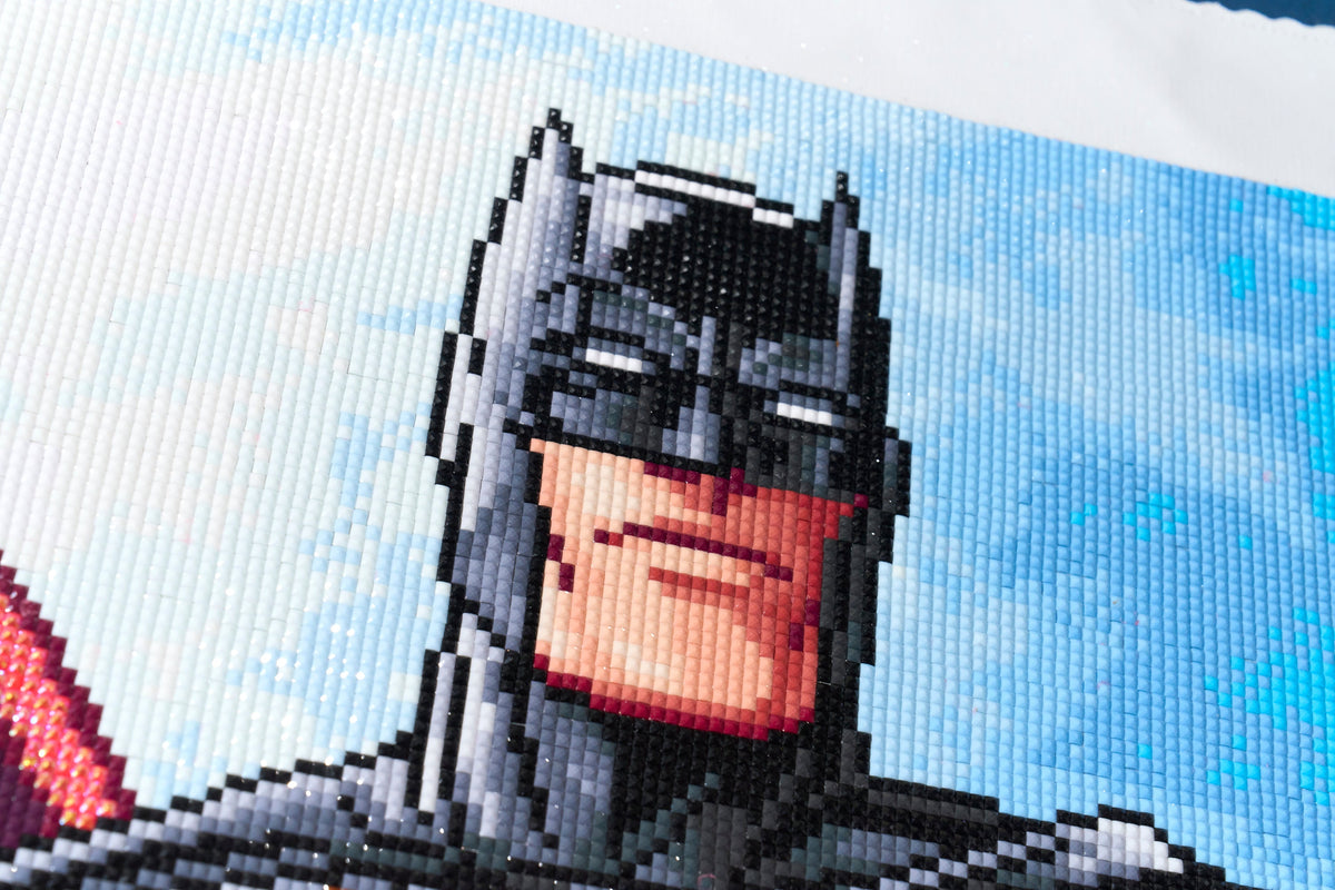 Diamond Painting Justice League of America™ 42.1" x 27.6" (107cm x 70cm) / Square With 66 Colors Including 4 ABs / 117,448