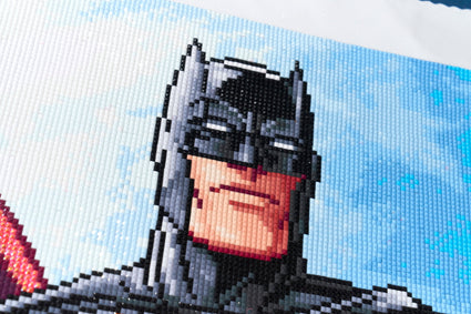 Diamond Painting Justice League of America™ 42.1" x 27.6" (107cm x 70cm) / Square With 66 Colors Including 4 ABs / 117,448
