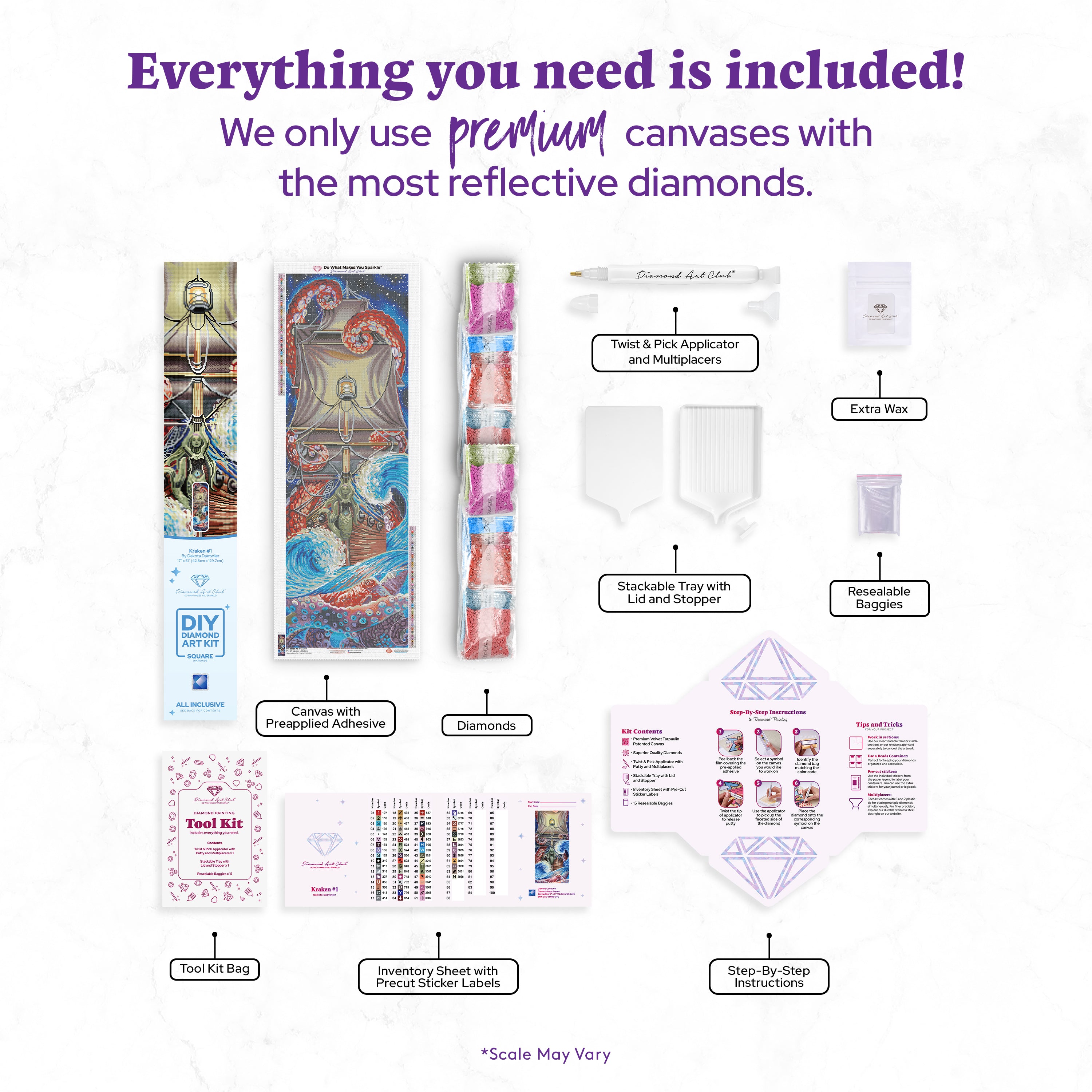 Kraken #1 – Diamond Art Club