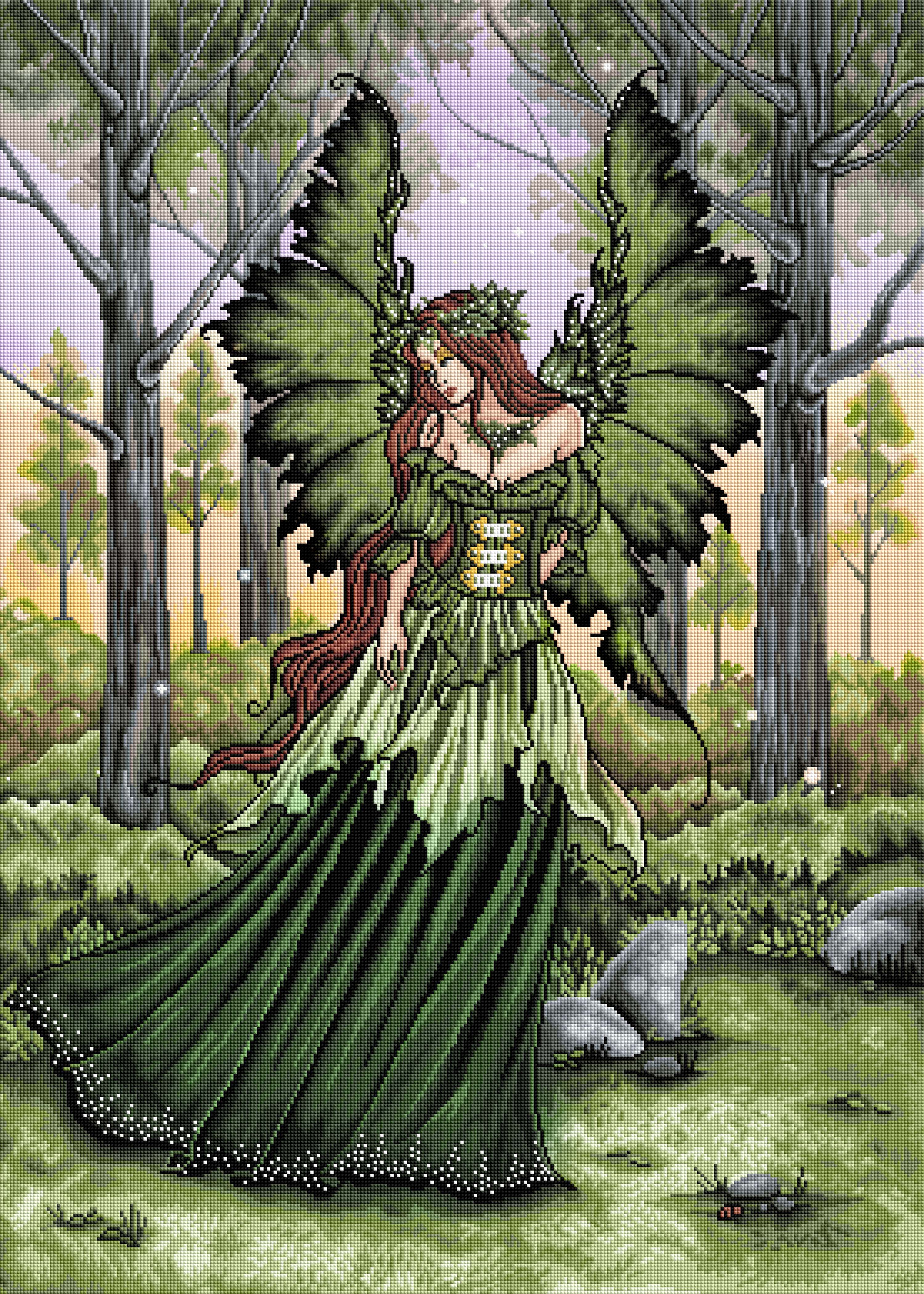 Lady of the Forest – Diamond Art Club