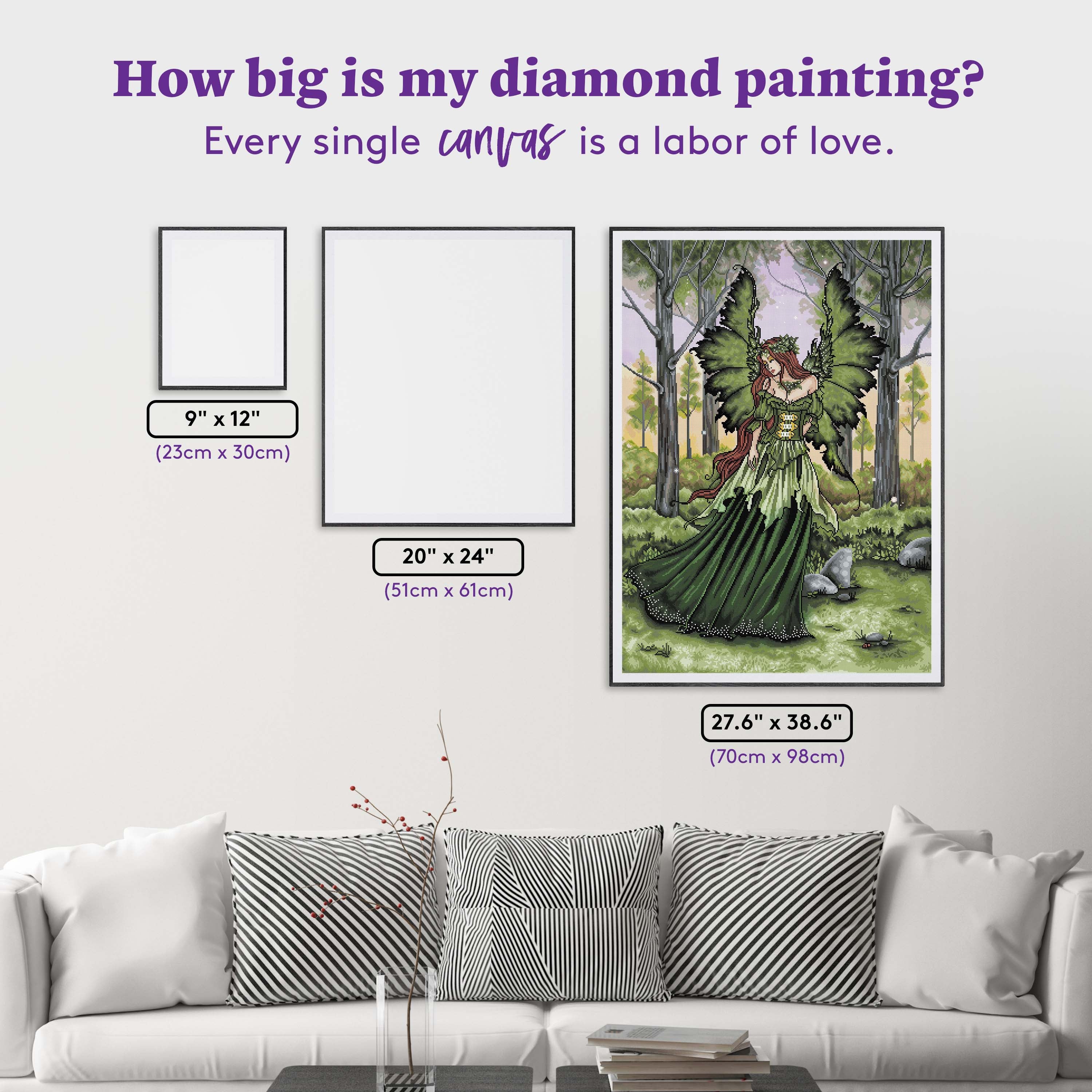 Lady of the Forest – Diamond Art Club