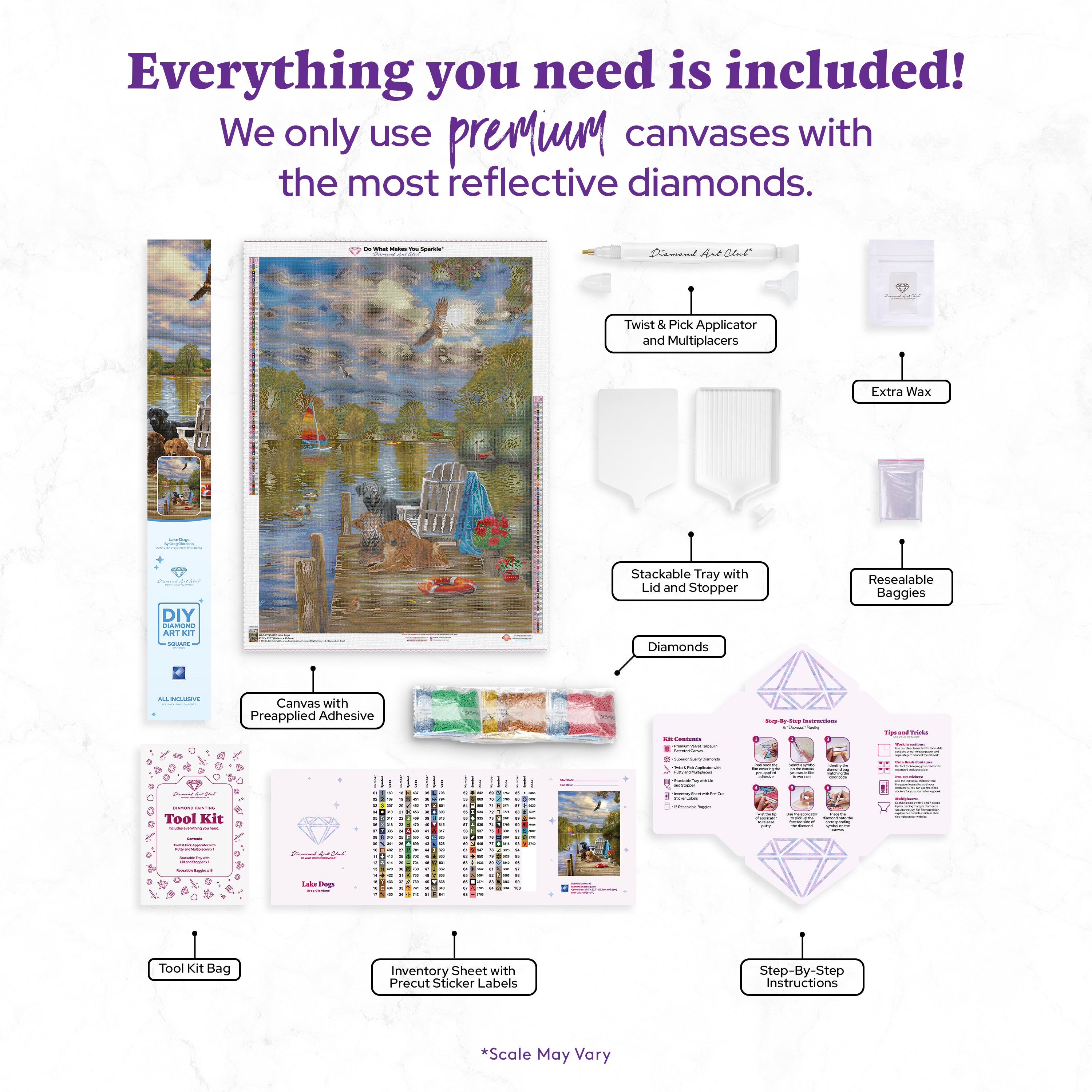 Lake Dogs – Diamond Art Club