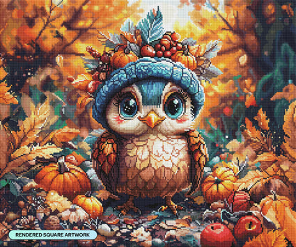 Diamond Painting Land of Plenty 24" x 20" (60.7cm x 50.8cm) / Square with 87 Colors including 2 ABs and 7 Fairy Dust Diamonds / 49,776