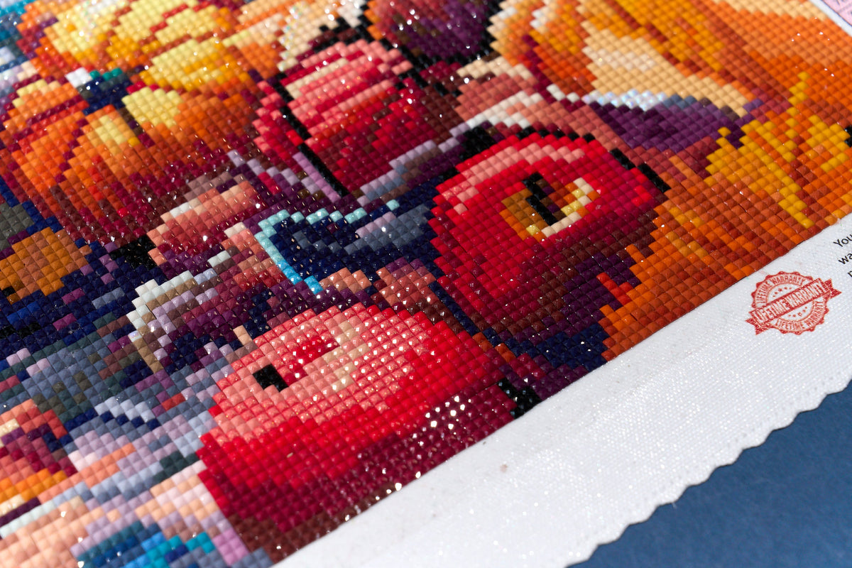 Diamond Painting Land of Plenty 24" x 20" (60.7cm x 50.8cm) / Square with 87 Colors including 2 ABs and 7 Fairy Dust Diamonds / 49,776