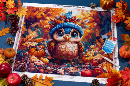 Diamond Painting Land of Plenty 24" x 20" (60.7cm x 50.8cm) / Square with 87 Colors including 2 ABs and 7 Fairy Dust Diamonds / 49,776