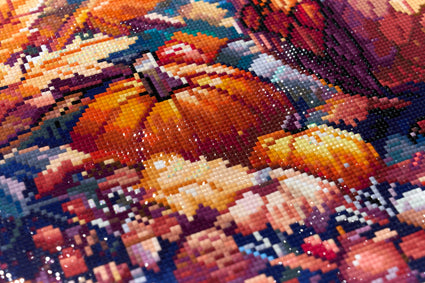 Diamond Painting Land of Plenty 24" x 20" (60.7cm x 50.8cm) / Square with 87 Colors including 2 ABs and 7 Fairy Dust Diamonds / 49,776