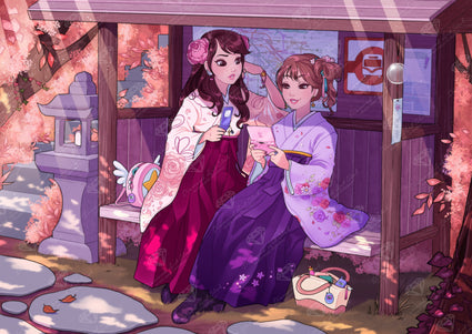 Diamond Painting Lazy Afternoon 36.2" x 25.6" (91.8cm x 65cm) / Square with 76 Colors including 2 ABs and 3 Fairy Dust Diamonds / 96,309