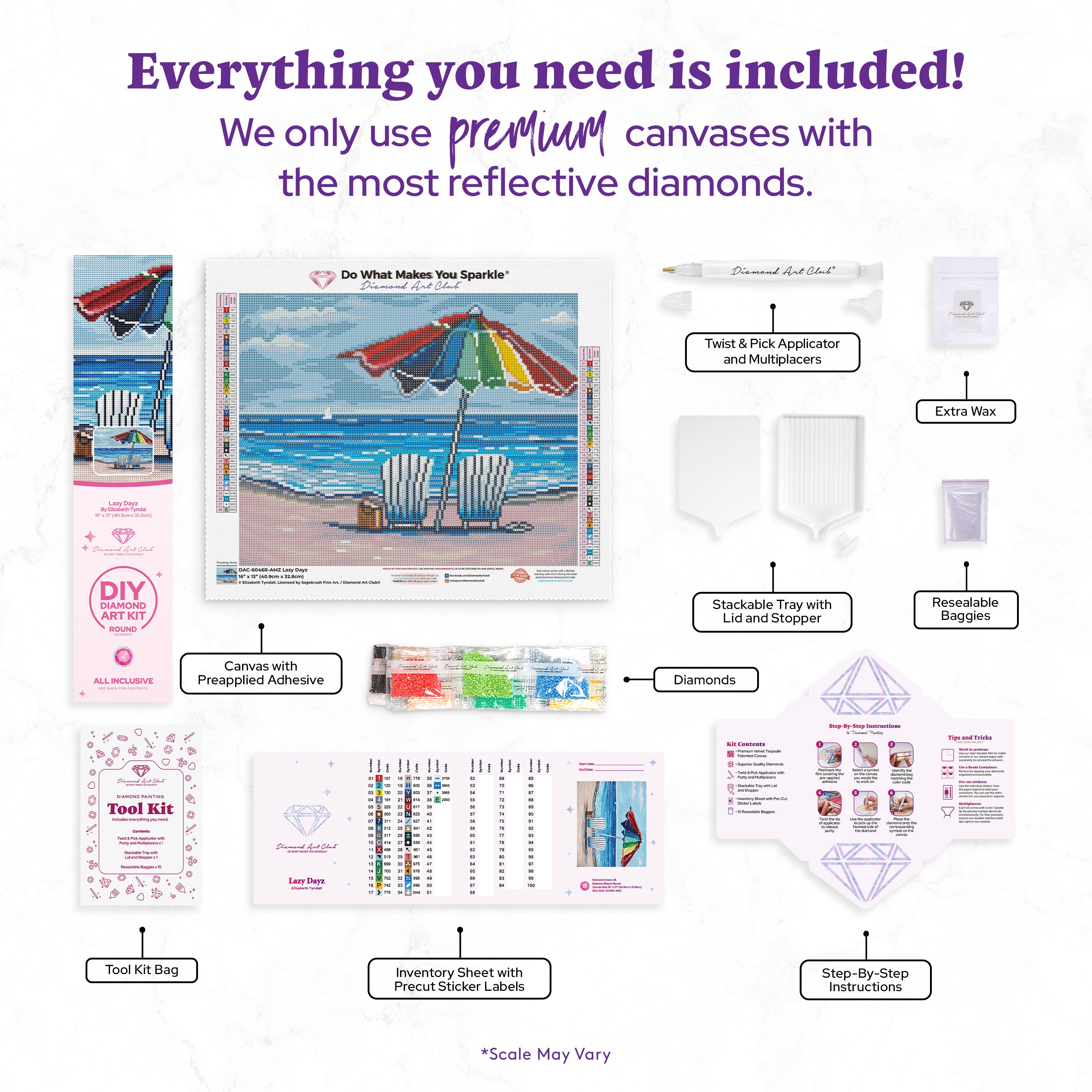 Lazy Dayz – Diamond Art Club