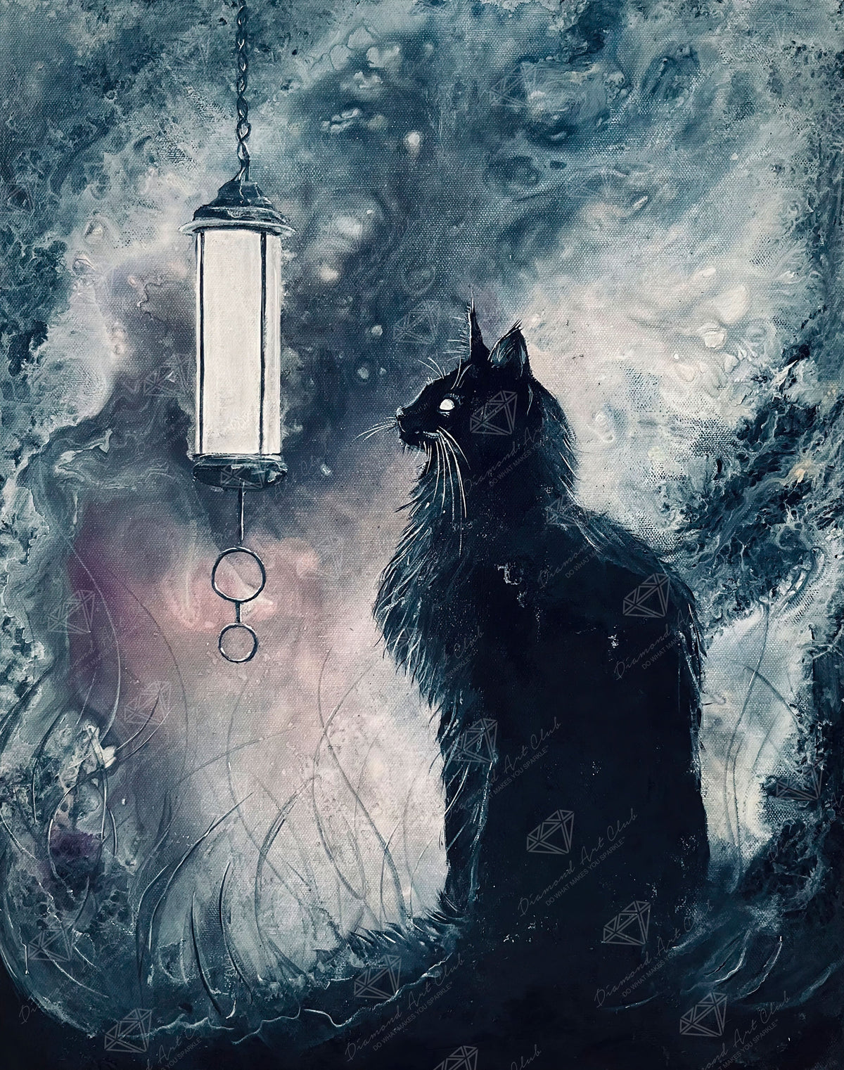 Diamond Painting Leave the Light On 22" x 28" (55.8cm x 70.7cm) / Square with 25 Colors including 1 AB and 2 Fairy Dust Diamonds / 63,616