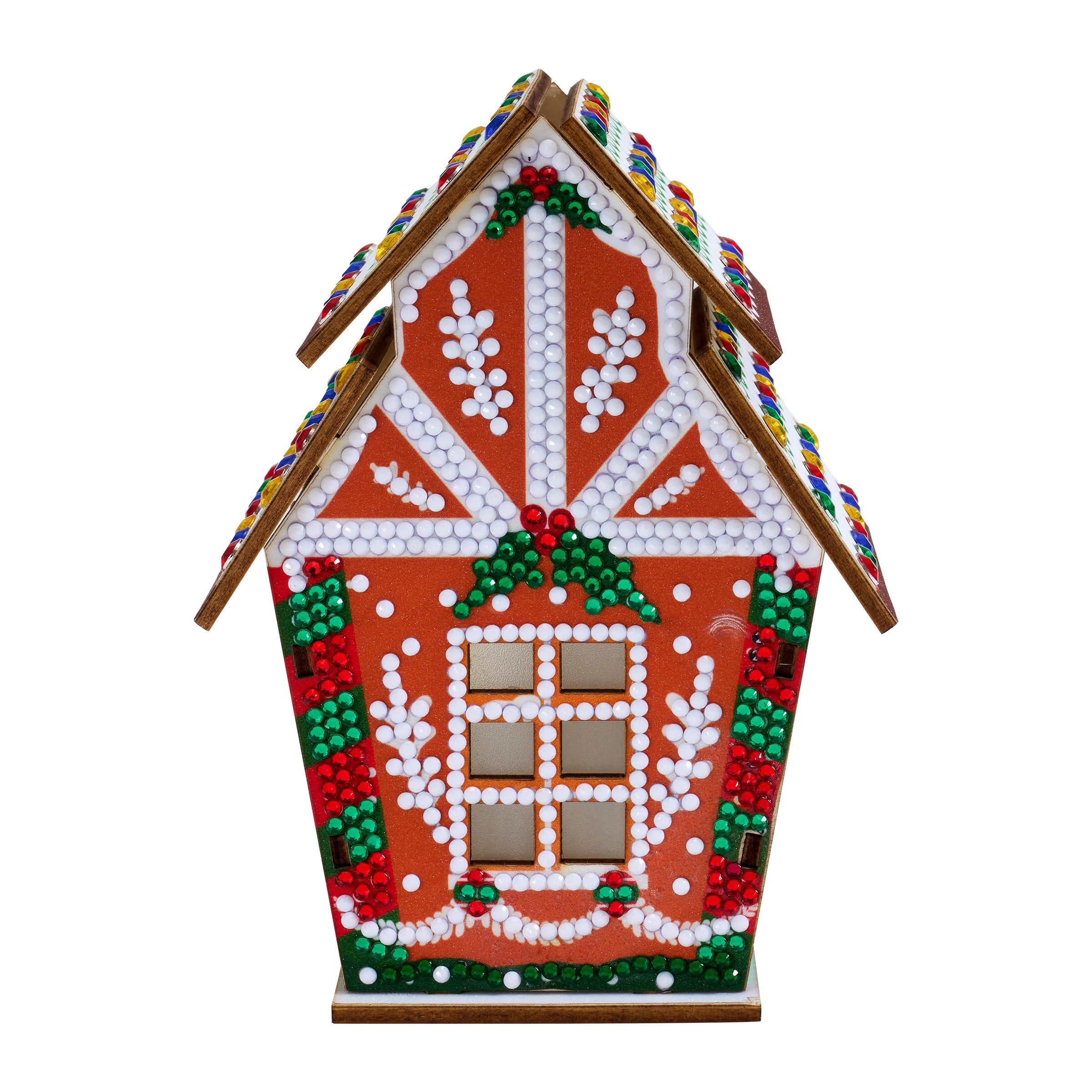 Gem House - Gingerbread Santa – Diamond Art Club