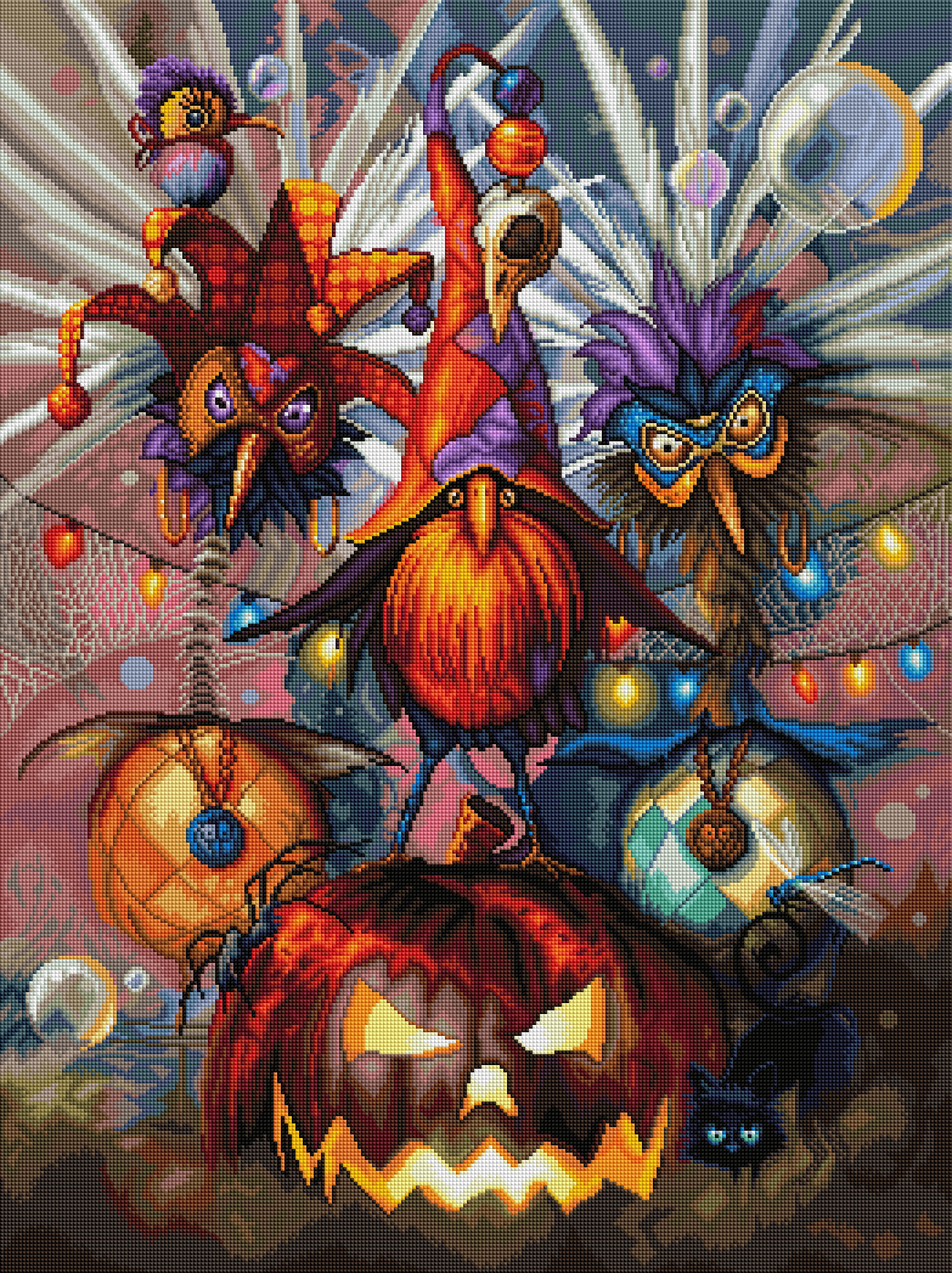 ダイヤモンドアートクラブ　LENNY...Pumpkin Master LENNYPumpkin Master Diamond Painting Kit – Diamond Art Club