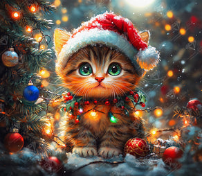 Diamond Painting Light Me Up 25" x 22" (63.8cm x 55.6cm) / Round with 64 Colors including 1 AB and 3 Fairy Dust Diamonds / 46,864